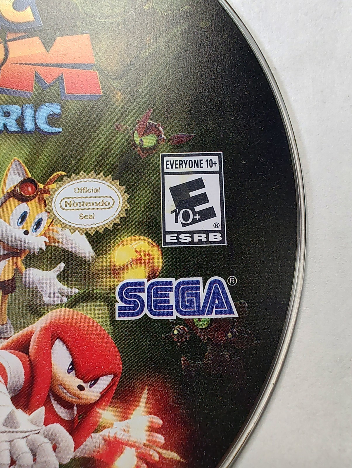 Sonic Boom: Rise of Lyric (Nintendo Wii U, 2014) DISC ONLY