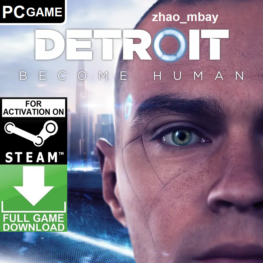 Detroit: Become Human PC Steam Key GLOBAL FAST DELIVERY! RPG Story GAME