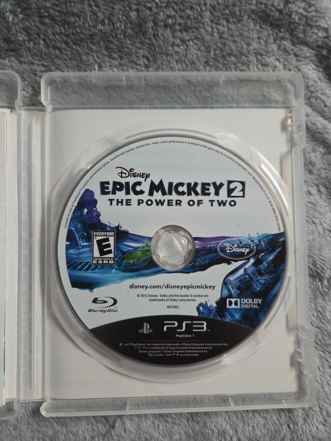 Disney Epic Mickey 2 The Power of two Sony Playstation 3