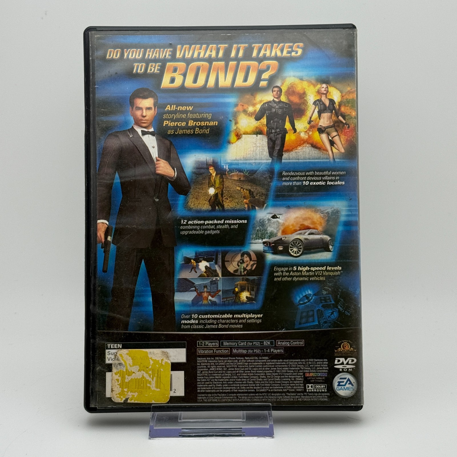 007: NightFire (Sony PlayStation 2, 2002) CIB