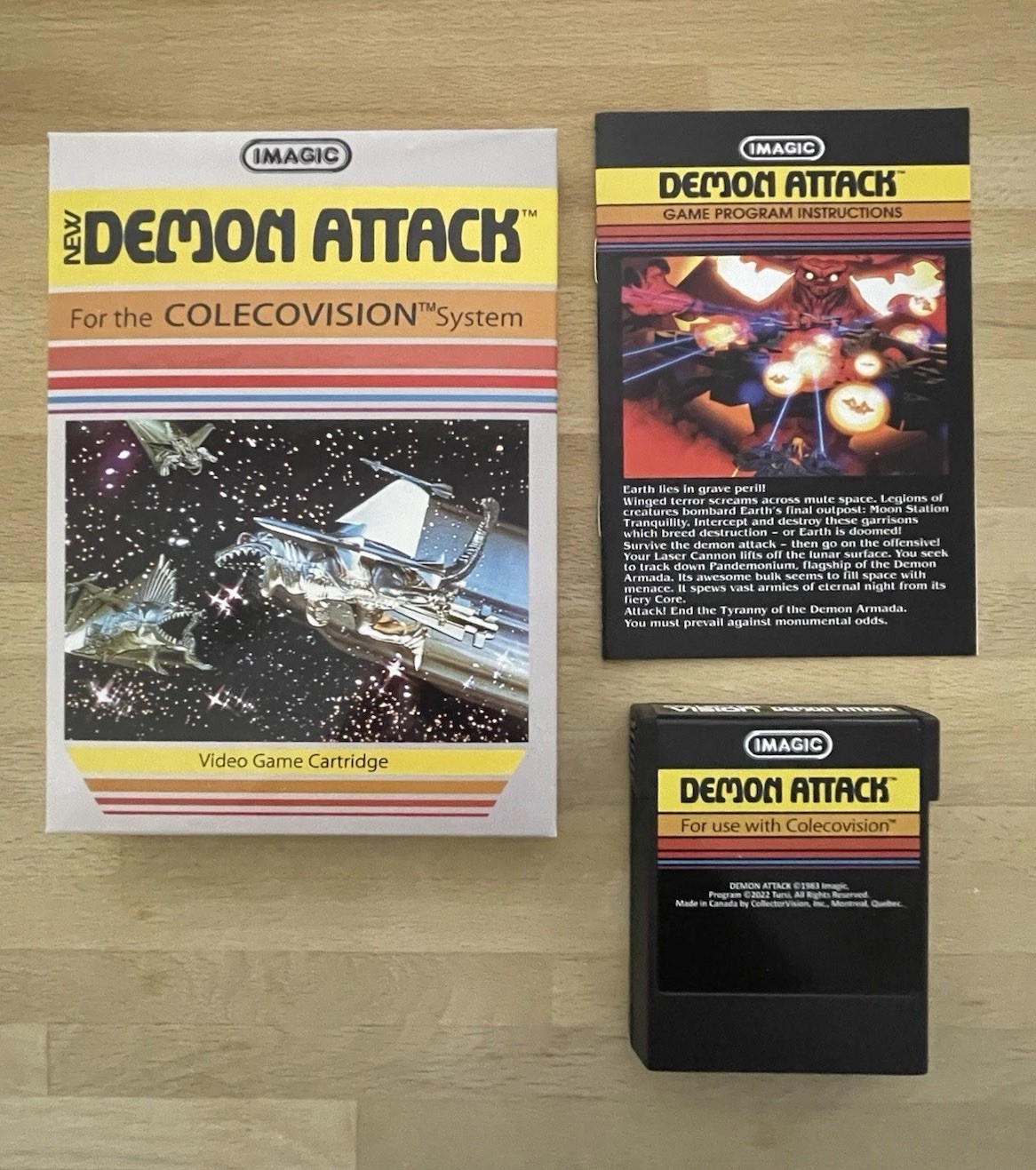 Colecovision – Demon Attack Gyromite Bubbles Bounty Bob Mindwalls Jawbreaker