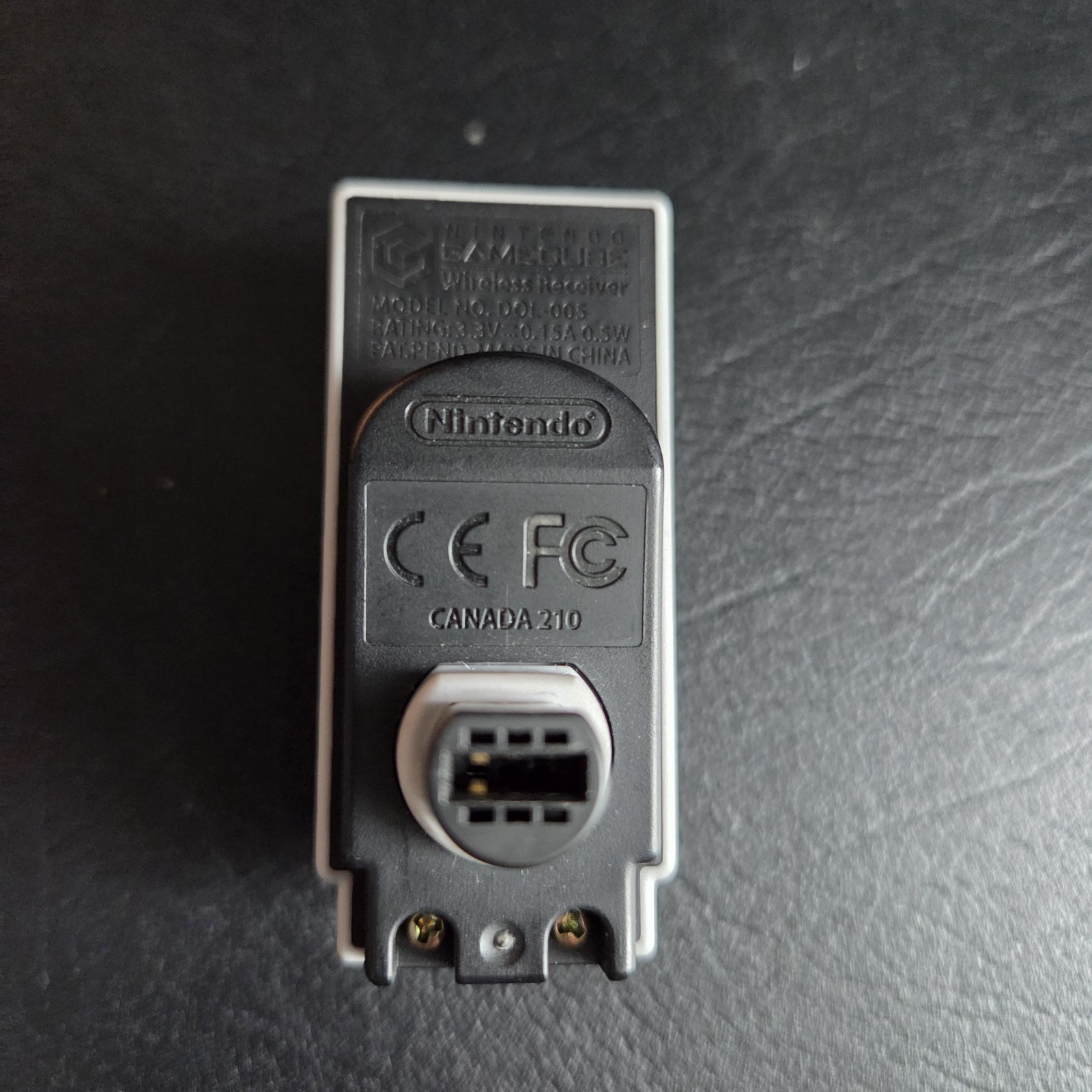 Nintendo Gamecube Wavebird Controller DOL-004 Receiver DOL-005 Silver TESTED OEM