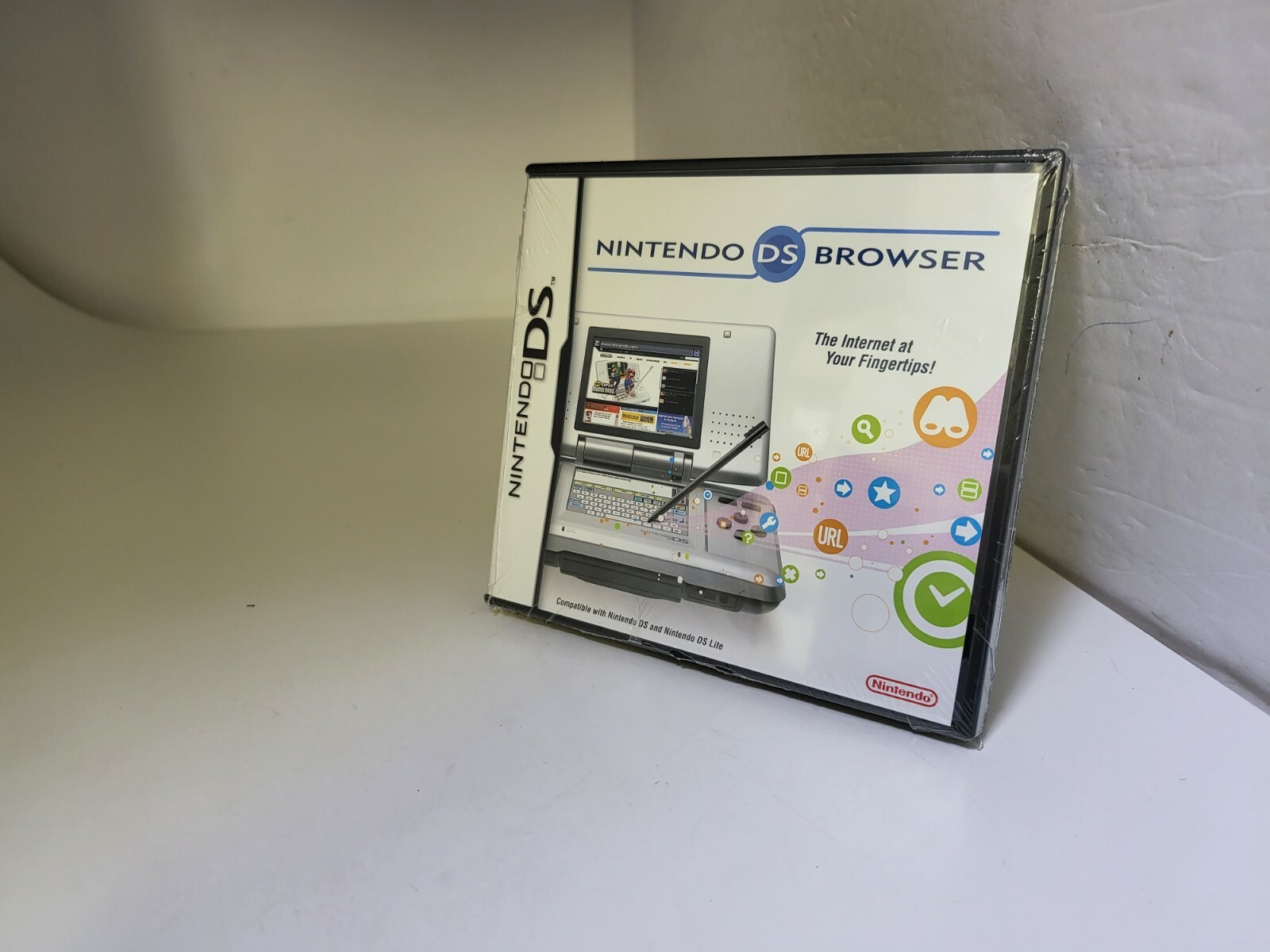 NEW Nintendo DS Internet Browser Cartridge Memory Expansion Pak & Manual CIB
