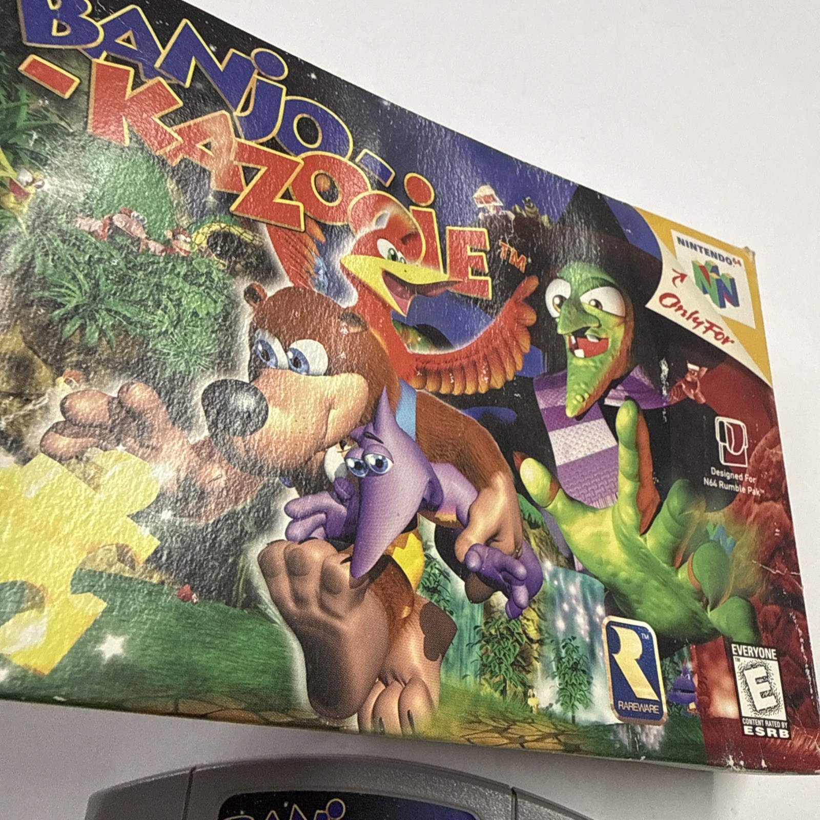 N64 – Banjo-Kazooie (Nintendo 64, 1998) *NOT Complete* W/ Box 2944