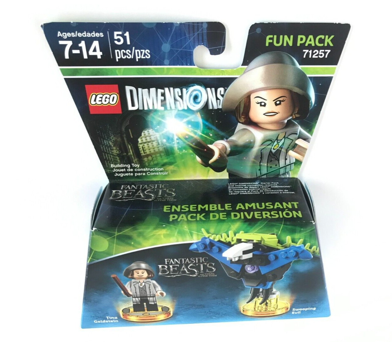 Lego Dimensions Fantastic Beasts Fun Pack 71257 Tina Goldstein Swooping Evil NEW