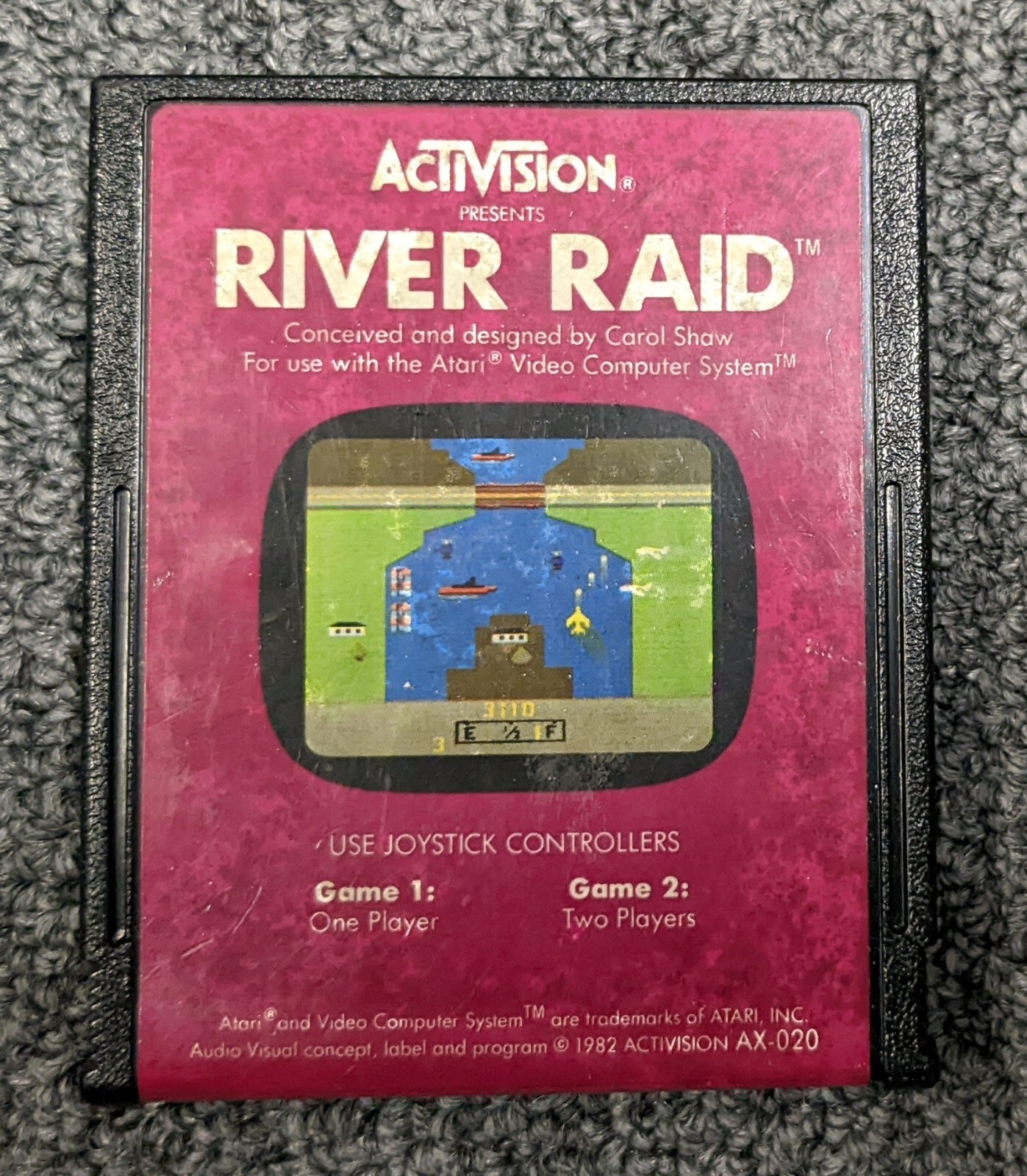 River Raid (Atari 2600, 1982), Tested!
