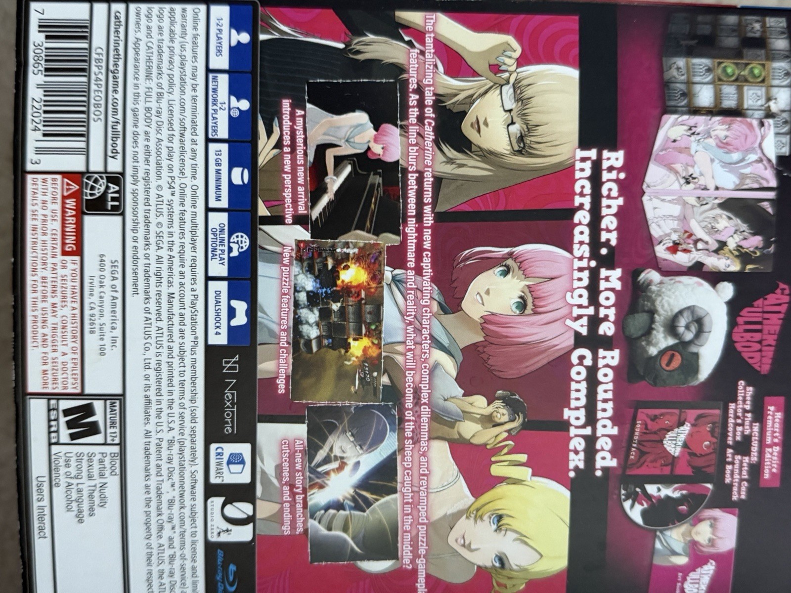Catherine: Full Body – Premium Edition – Sony PlayStation 4