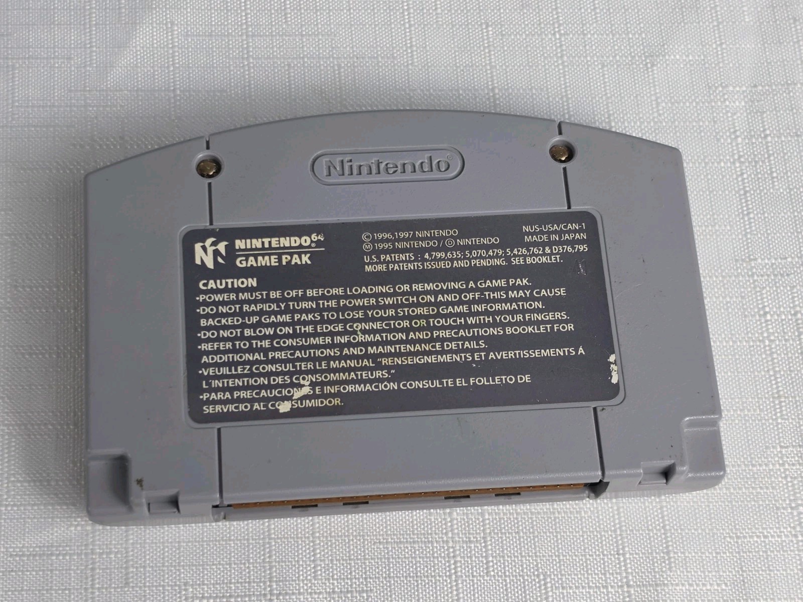 Diddy Kong Racing (Nintendo 64, N64 1997) Authentic Cartridge Tested Working
