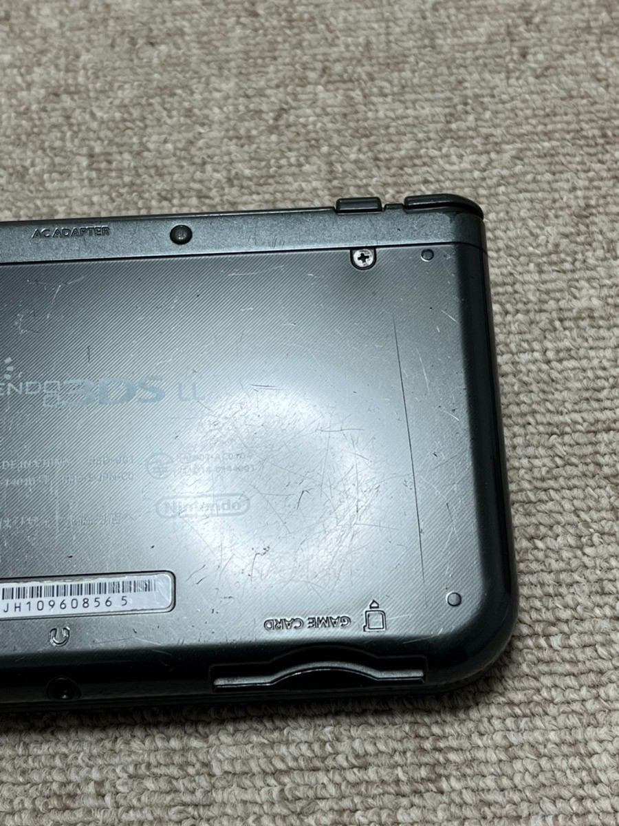New 3DS LL XL Metalic black Japan Nintendo Console region Japanese B36