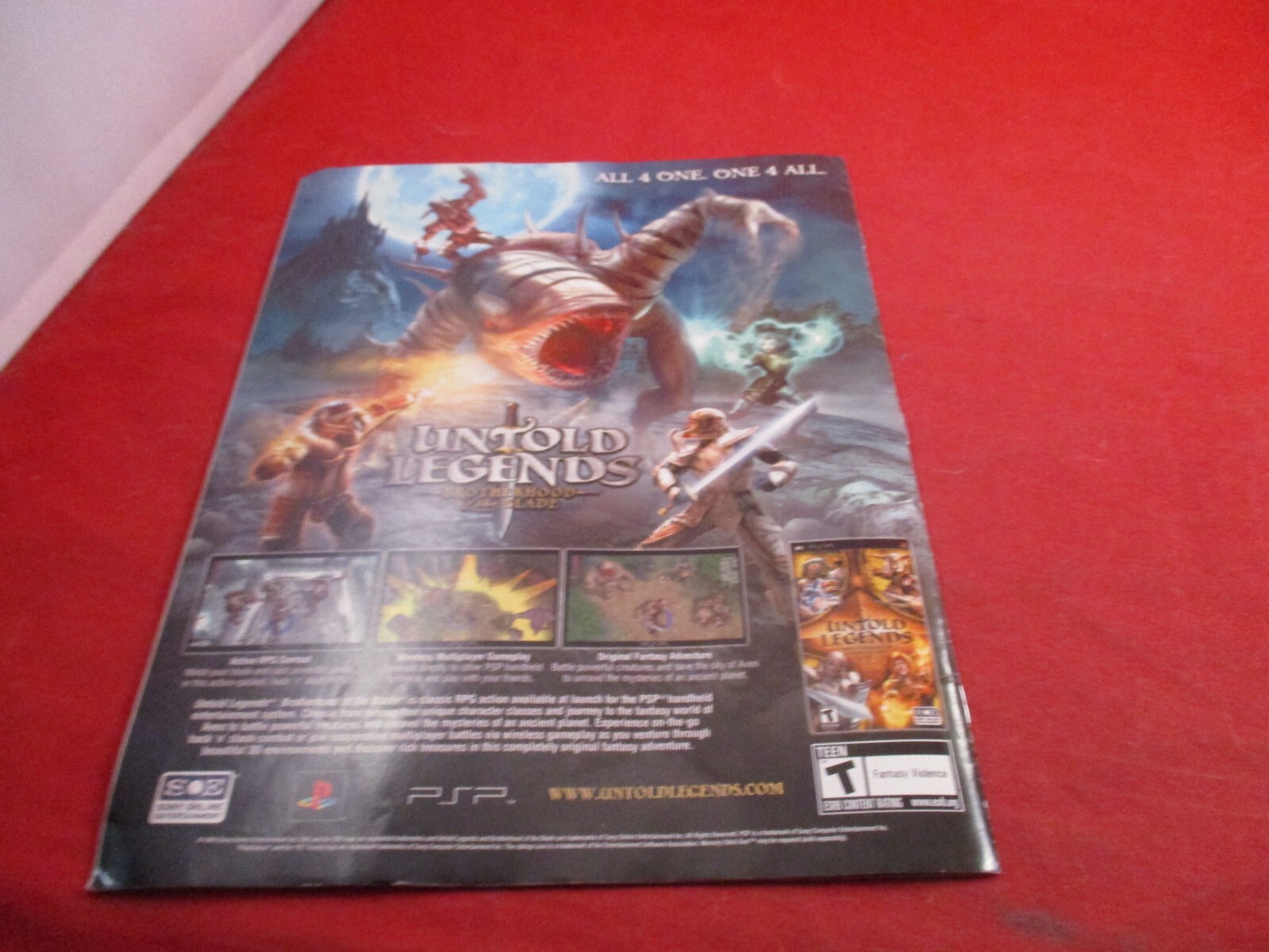 PSP Playstation Portable Best Buy Buyer’s Guide Spring 2005 Promo Catalog