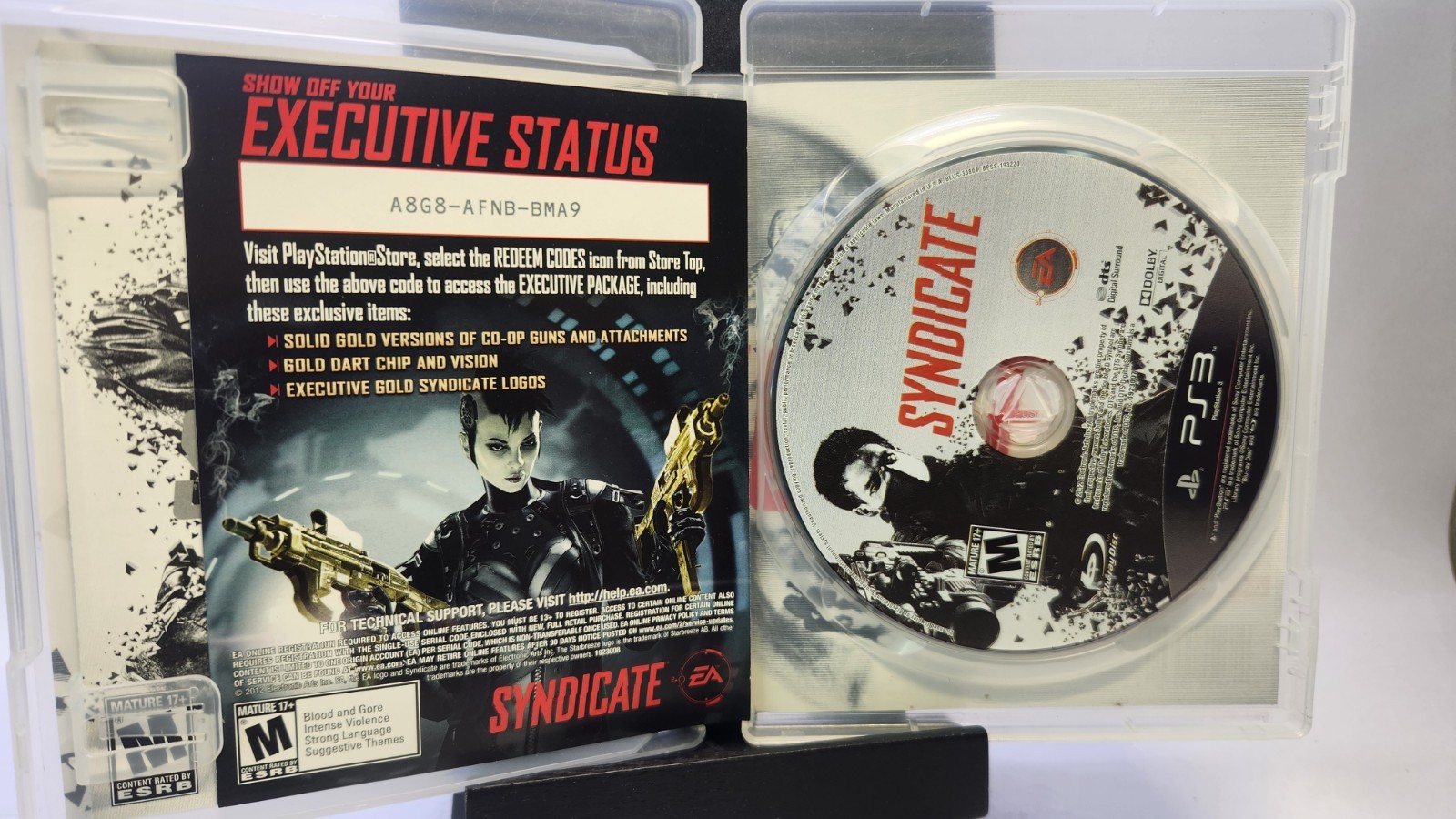 Syndicate PS3 – CIB – TESTED – W/ Manual