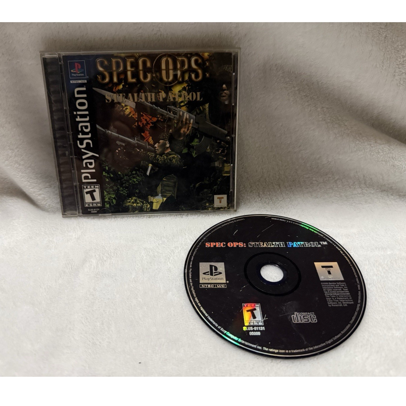 Take 2 Interactive Spec Ops Stealth Patrol PS1 Manual Shooter NTSC-U/C 2000