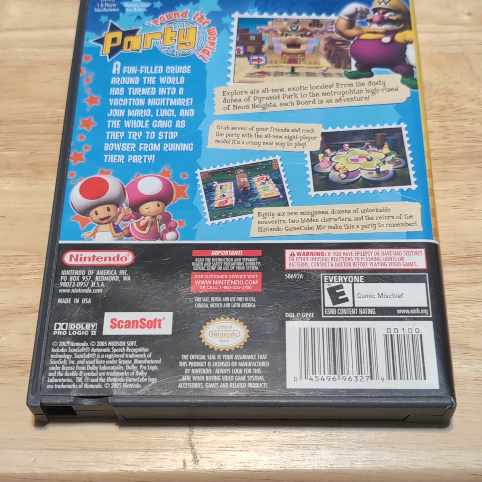 Mario Party 7 Complete w/ Manual Multiplayer – GameCube NTSC-U/C E (2005)