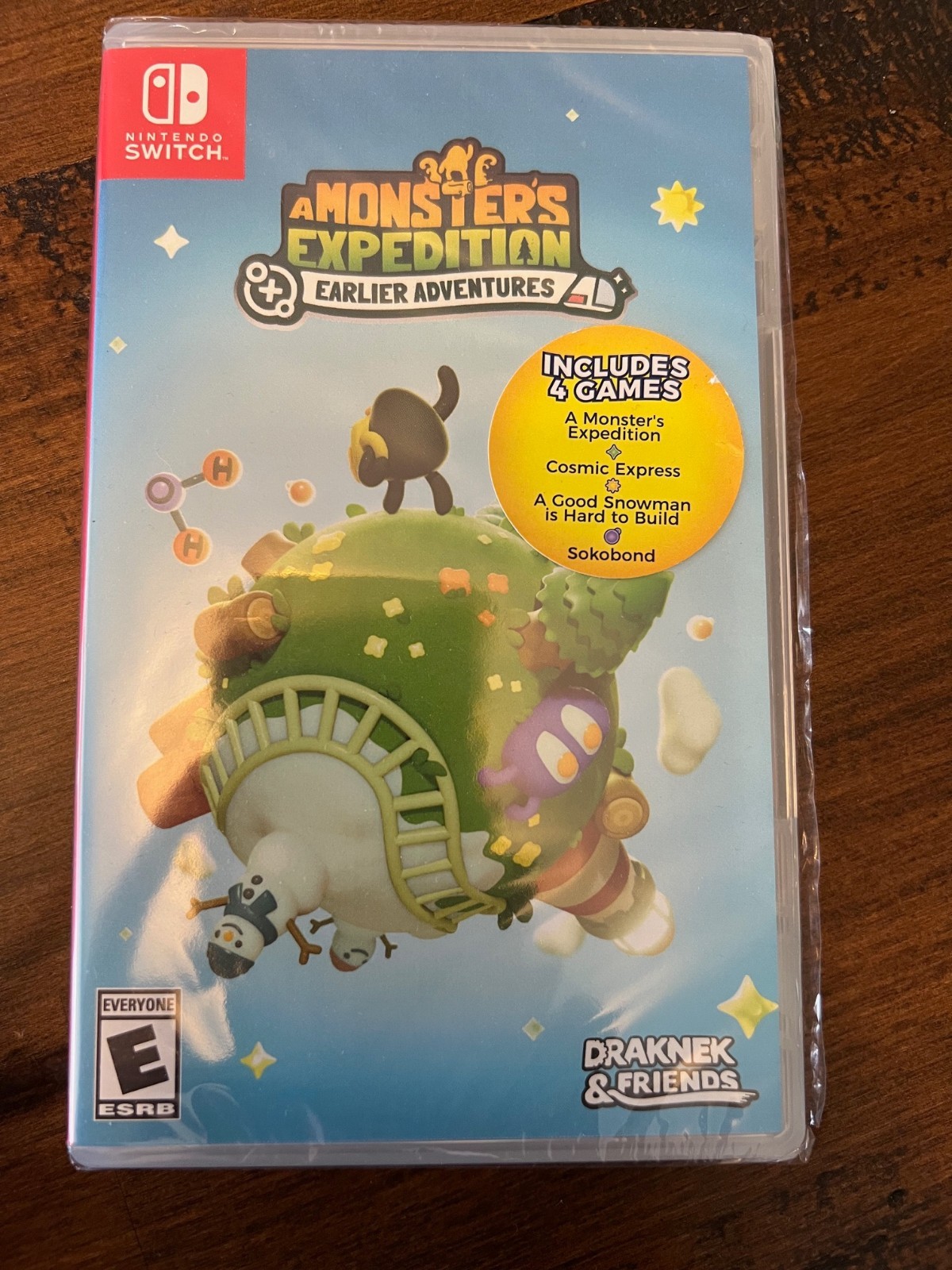A Monster’s Expedition + Earlier Adventures [Nintendo Switch iam8bit] Brand New