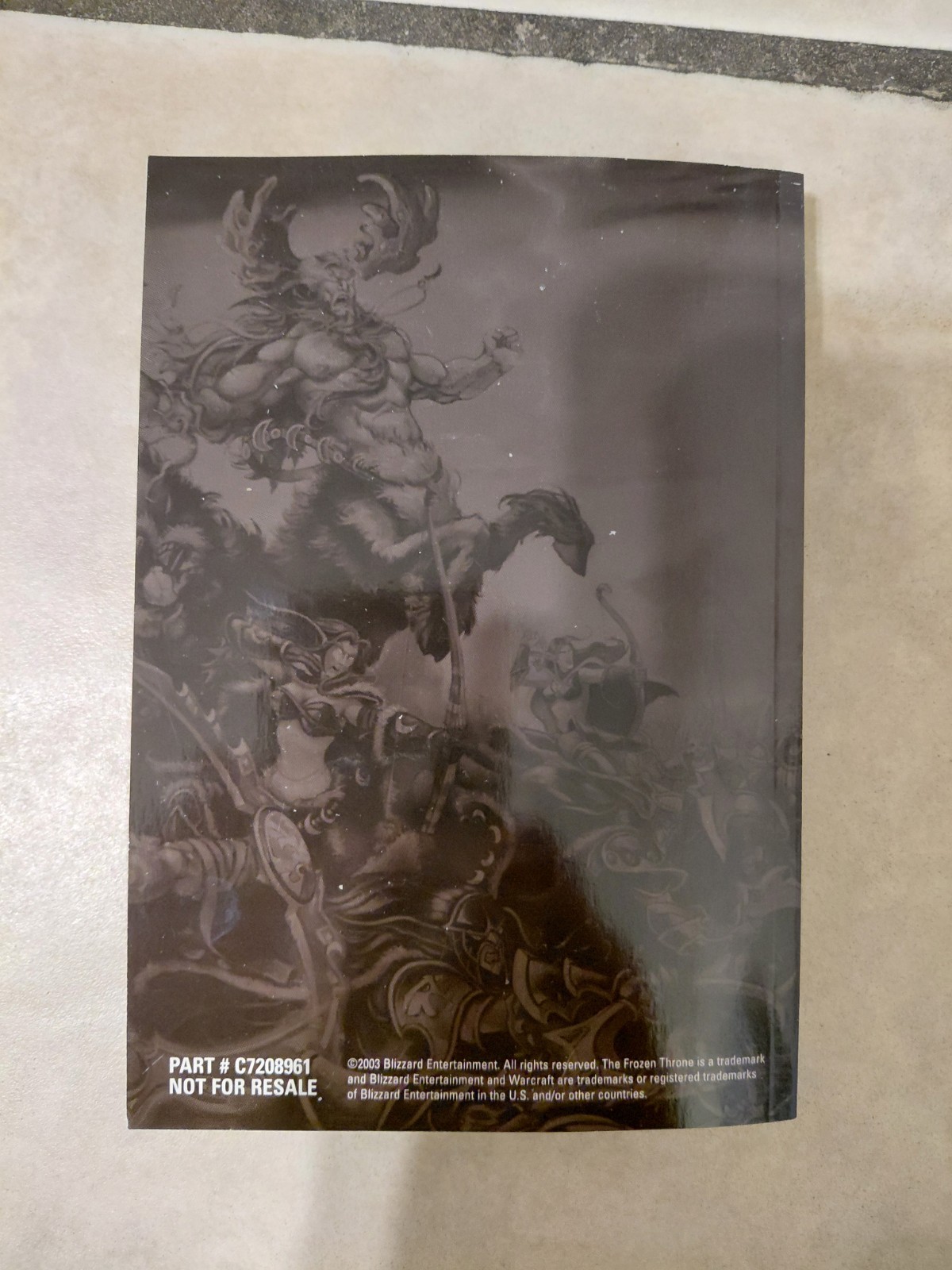 Warcraft Frozen Throne BOOK Expansion Set Official Battle Chest Guide Brady Game