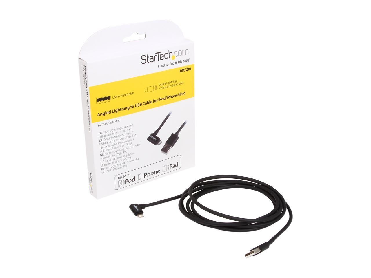 StarTech.com USB315C5C6 USB C to USB C Cable – 6 ft / 1.8m – 5A PD – USB-IF