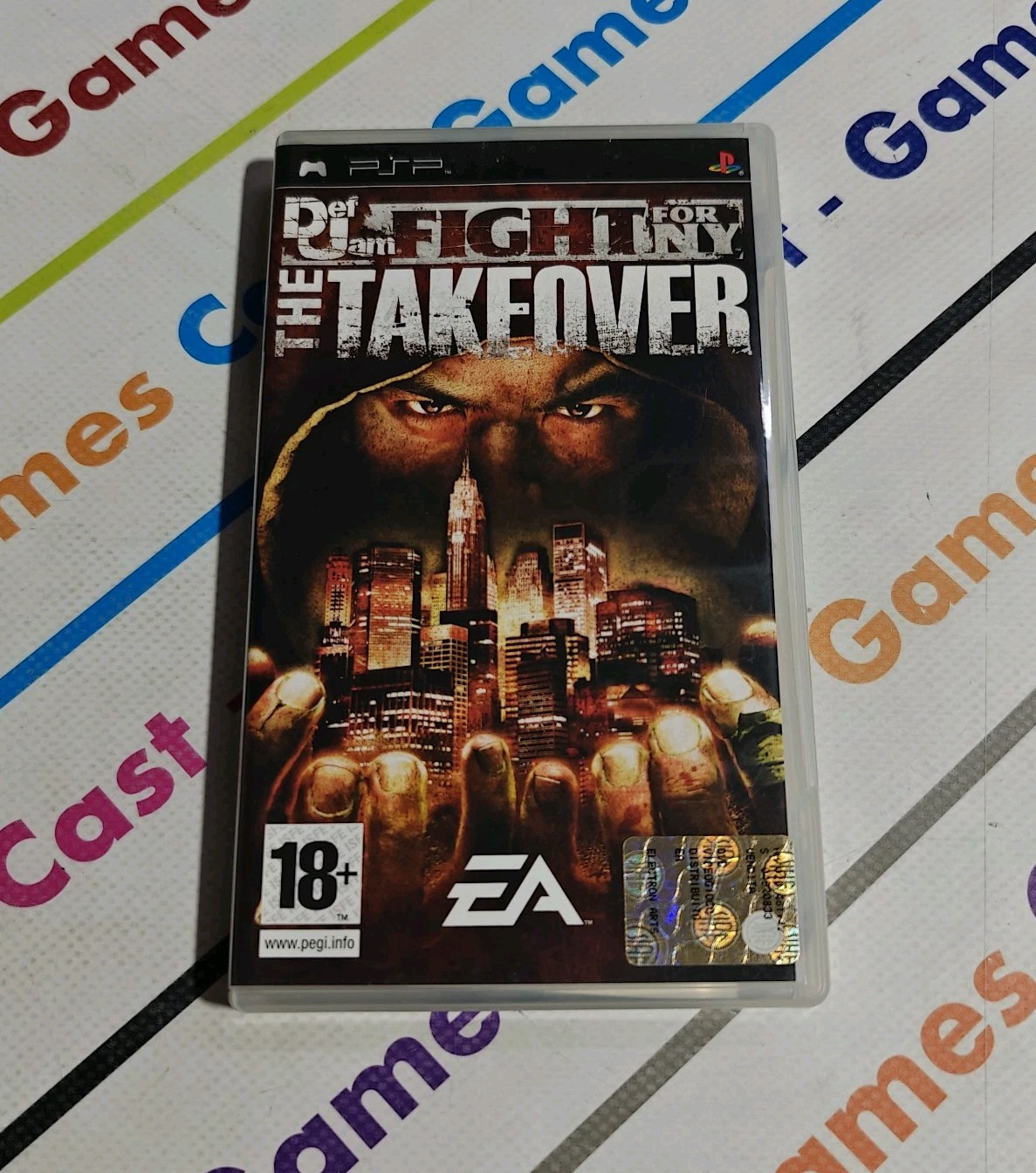 DEF JAM FIGHT FOR NY THE TAKEOVER – SONY PSP NM ITALIAN MULTILINGUAL