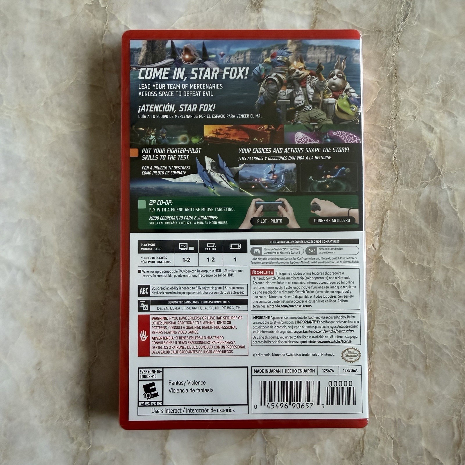 StarFox – Nintendo Switch 2 BRAND NEW SEALED GAME