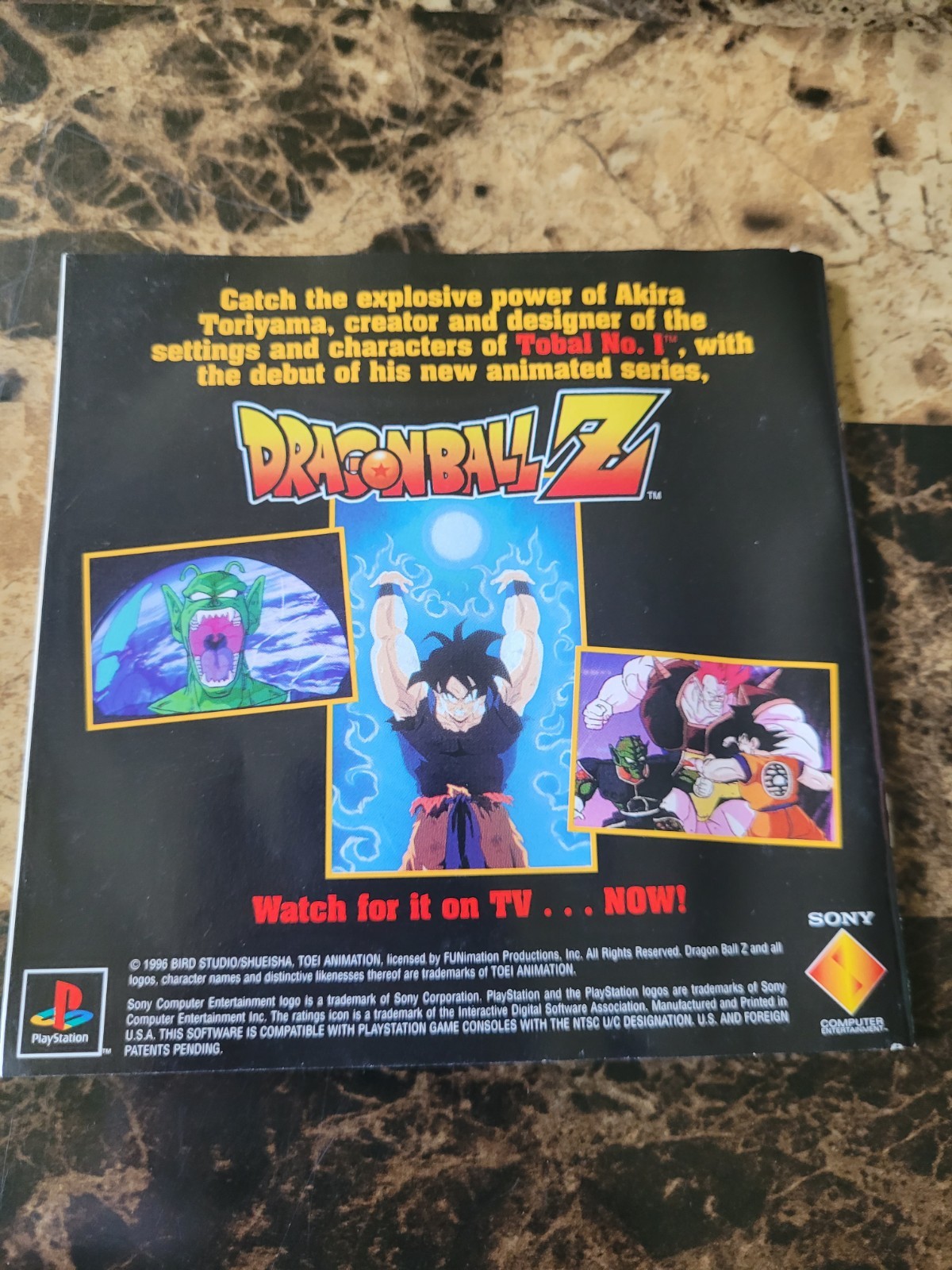 Tobal No 1 (Sony PlayStation 1 PS1, 1996) CIB Complete In Box (Tested & Working)