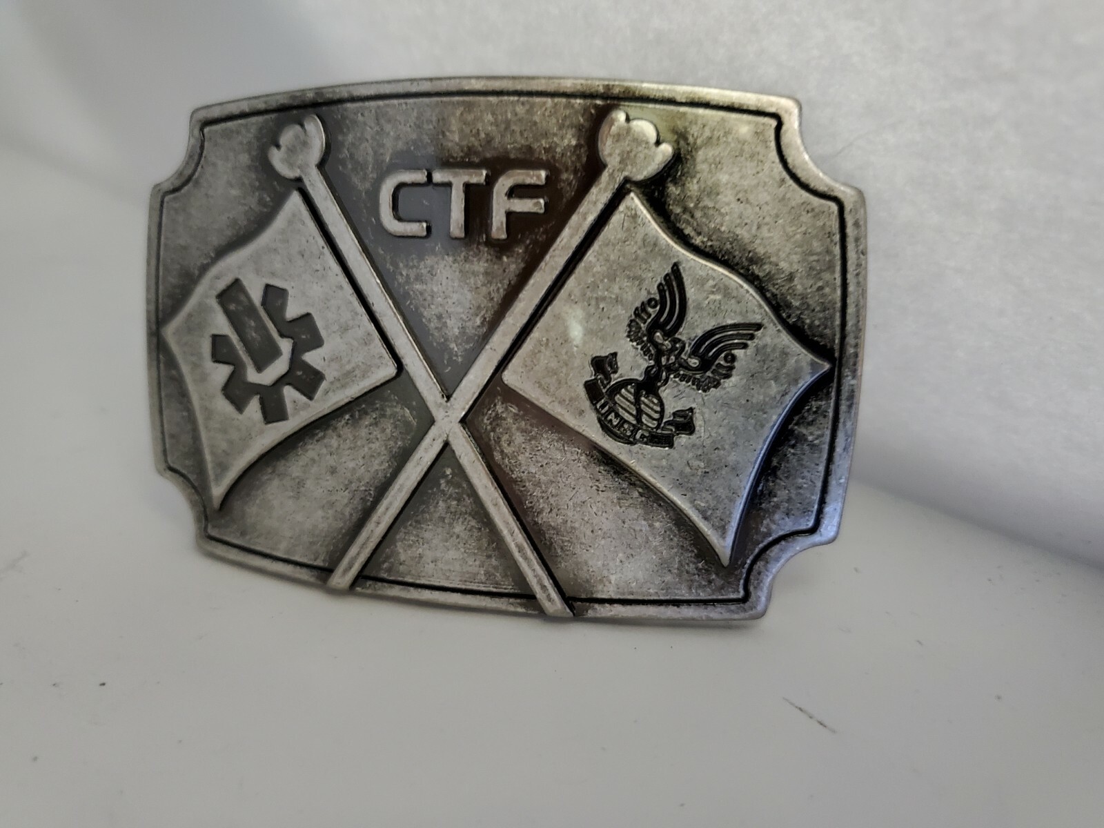NEW HALO 3 ODST XBOX 360 CTF CAPTURE THE FLAG HEAVY DUTY METAL BELT BUCKLE #16N