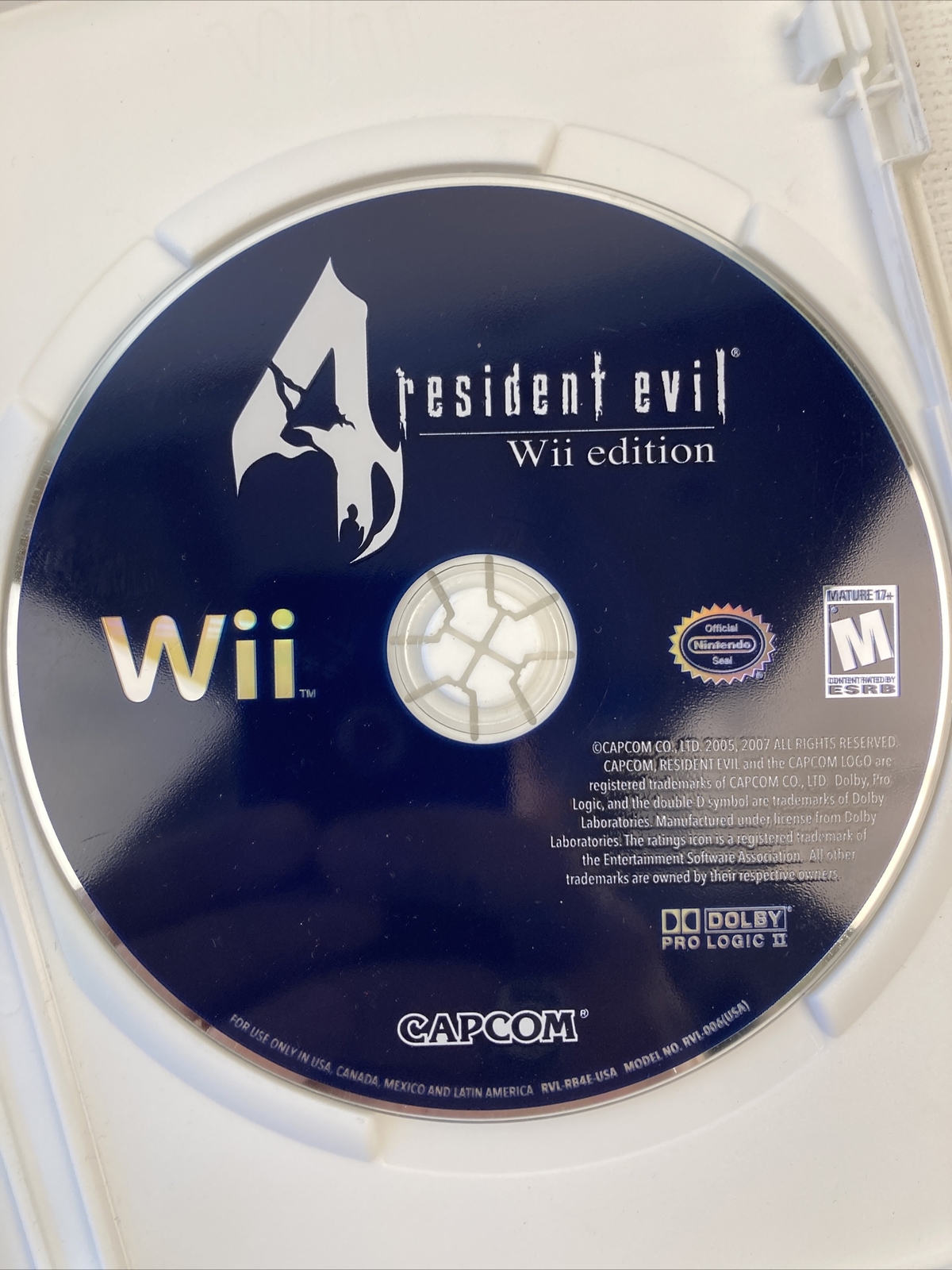 Resident Evil 4 Complete NINTENDO Wii – Good Condition GUC