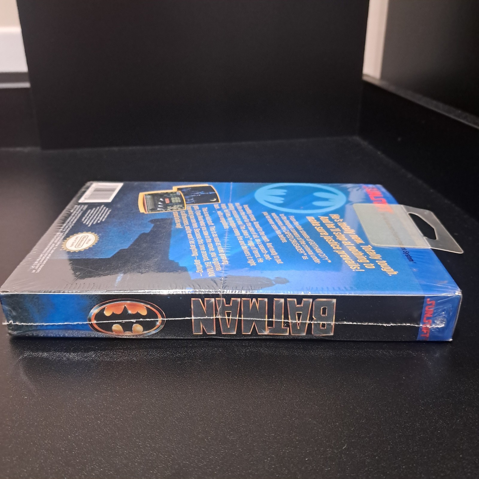 Batman The Video Game 90s NES Factory Sealed H-Seam Oval Nintendo Seal Brand New