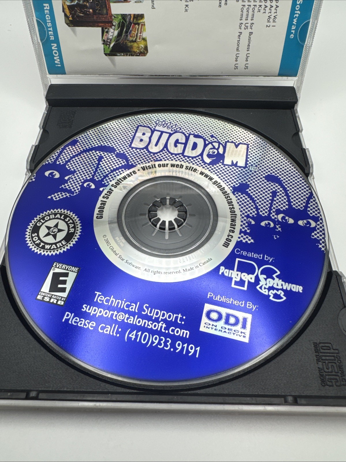 Bugdom 3D Platformer PC CD-ROM Game 2002 Pangea Computer Video