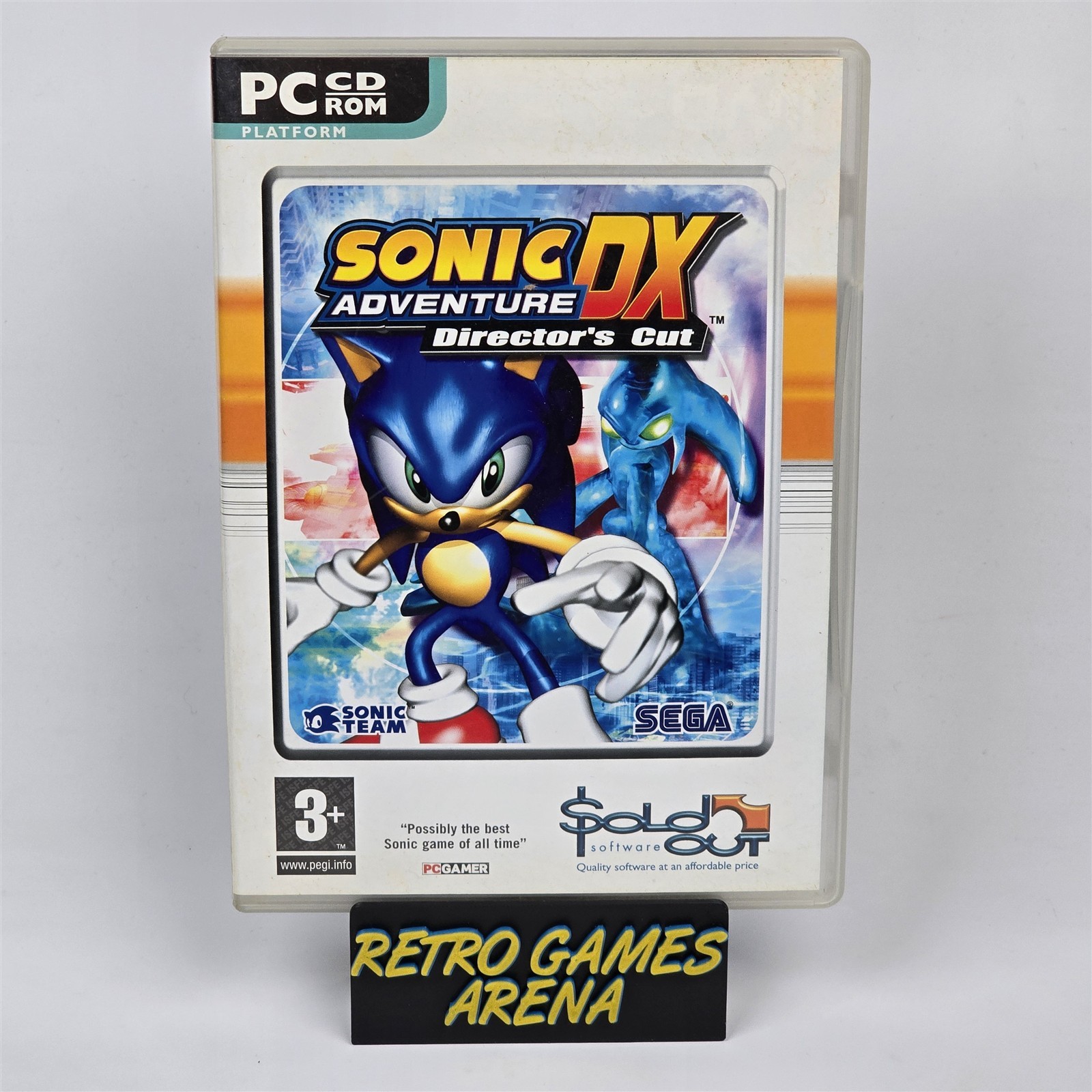 Sonic Adventure DX: Director’s Cut (PC CD-ROM) CIB COMPLETE