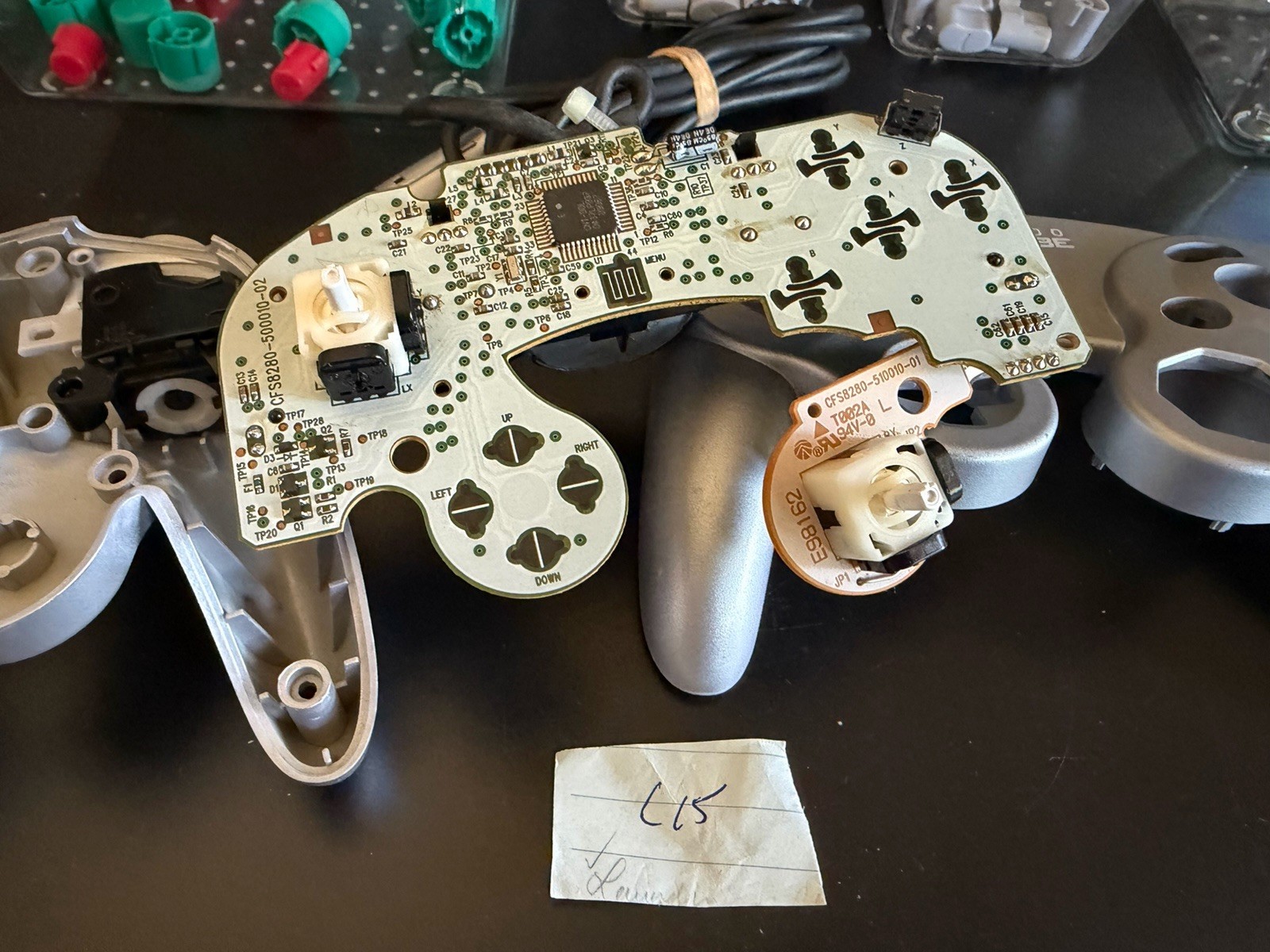OEM Nintendo T3 GameCube Controller Authentic Tested Tight Stick Clean Silver GC