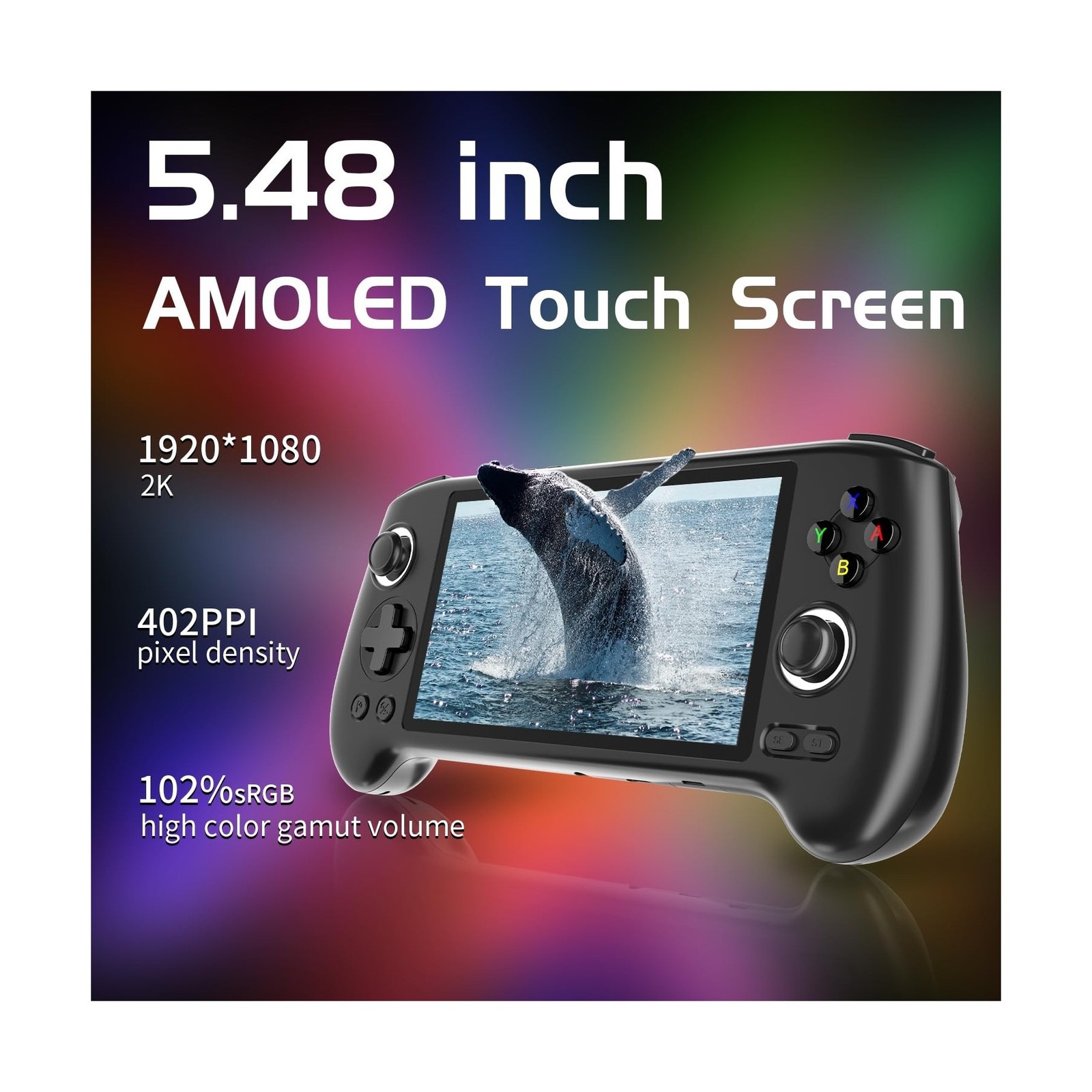 Voacle RG556 Retro Handheld Game Console, Android 13 System Unisoc T820 Proce…