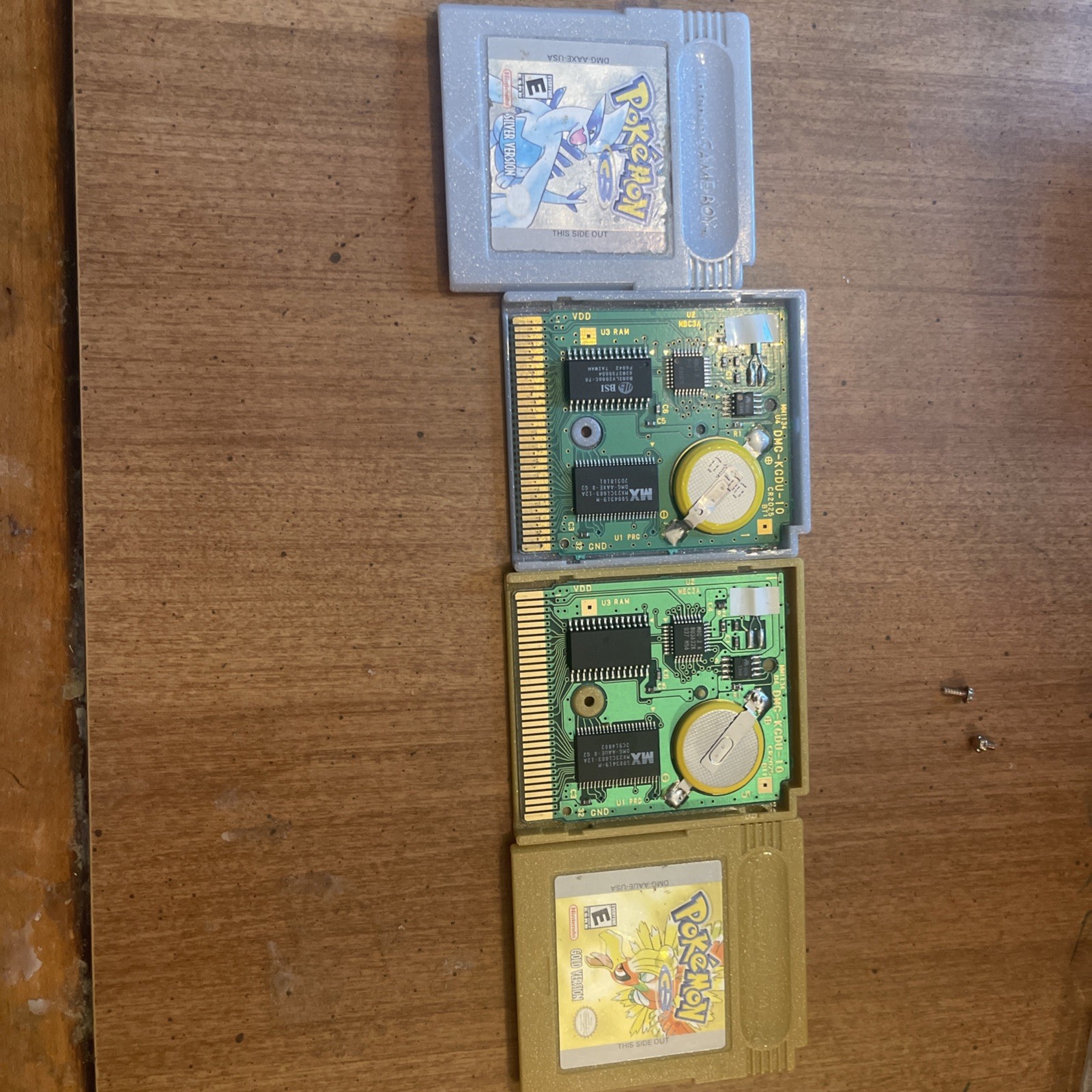 Gameboy Pokemon Silver And Gold Edition! Authentic!