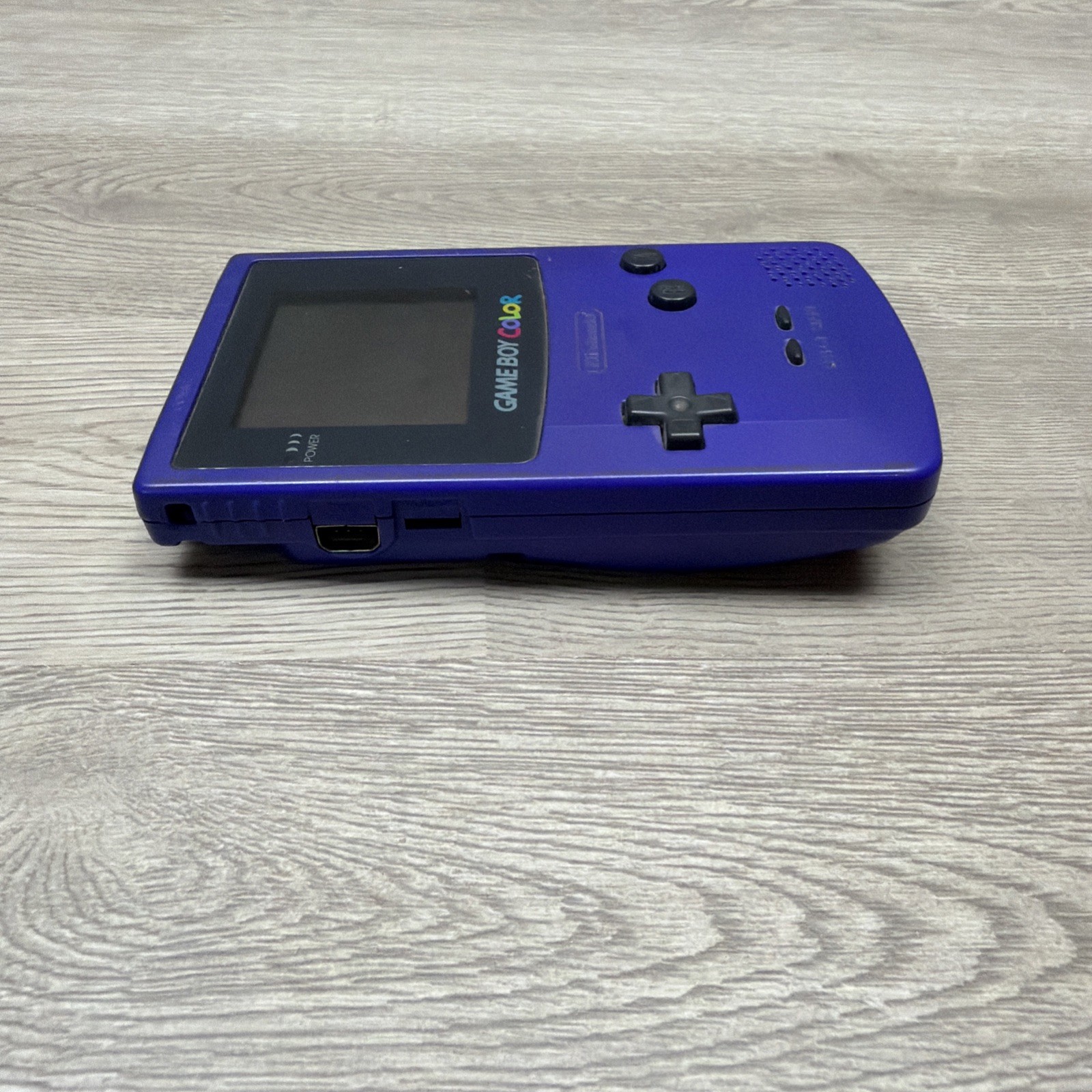 Nintendo Game Boy Blue Handheld System CGB-001 Battery Powered W/ Tetris Game