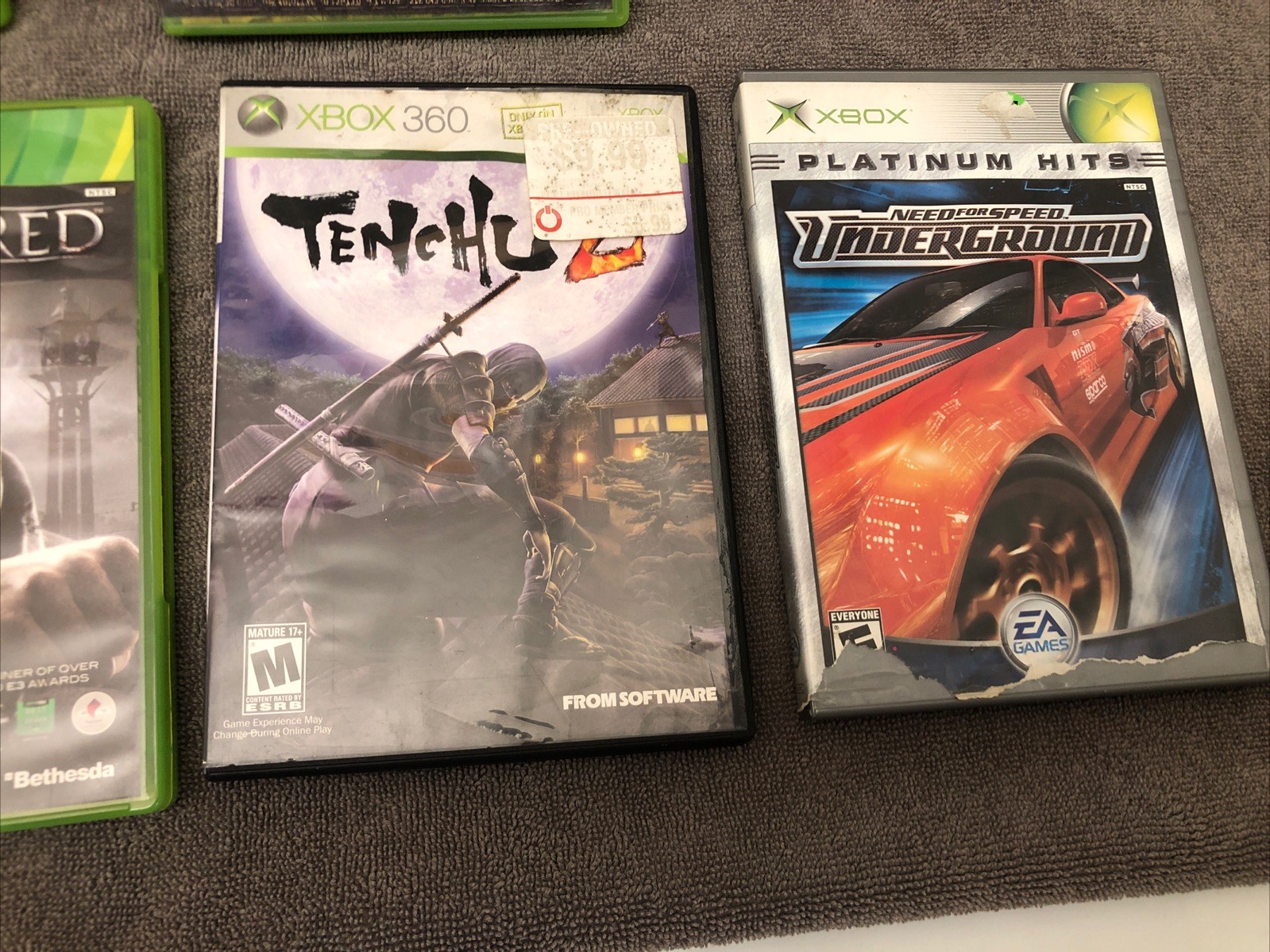 Microsoft Xbox 360 Lot/Bundle of 6 Games (Oblivion, Techno2, Dishonored)