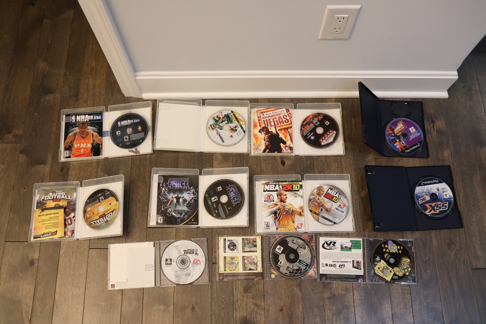 Playstation 1 2 3 Video Game Lot CIB Black Label