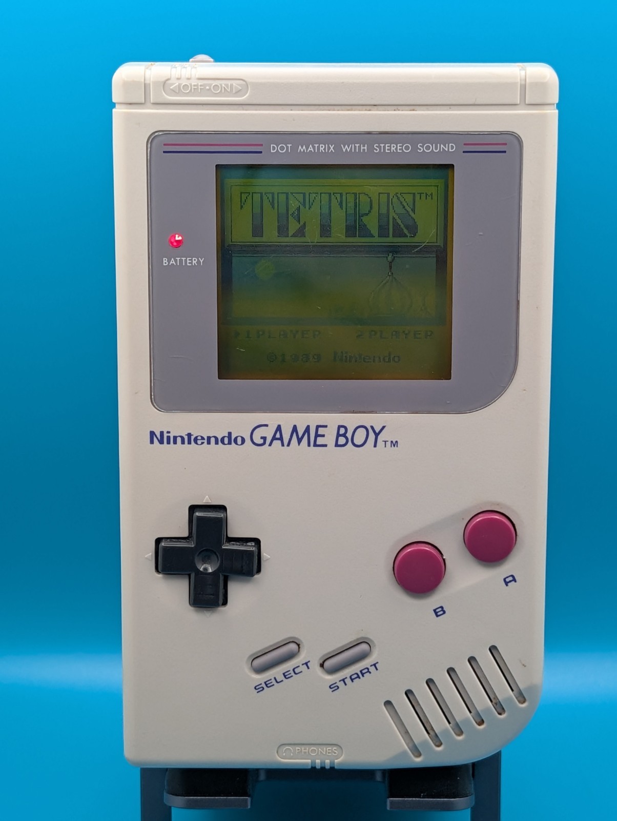 Original Nintendo Gameboy Console W/Manual, TESTED WORKING DMG-01