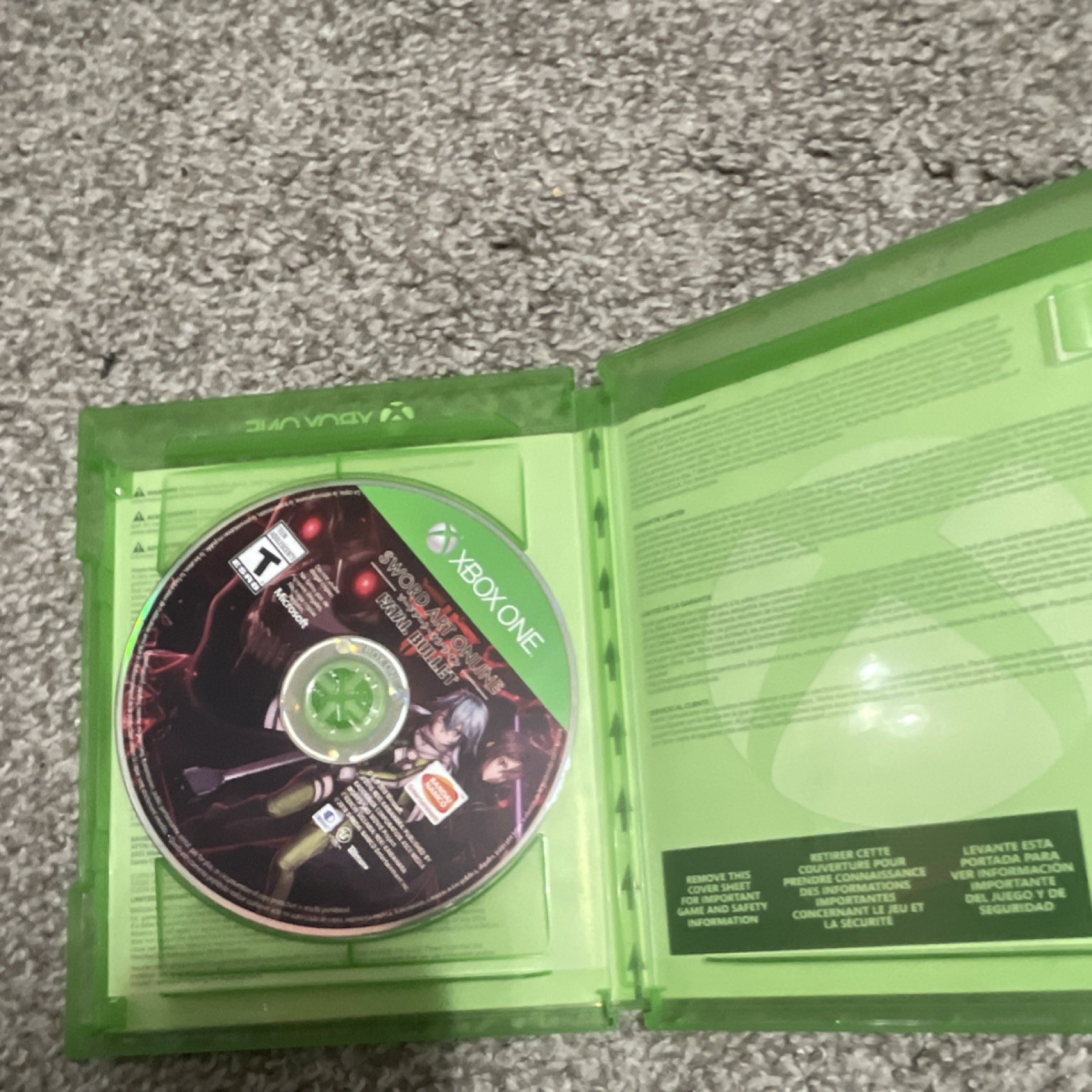 Bandai Namco Sword Art Online: Fatal Bullet (Xbox One, 2018, Enhanced)