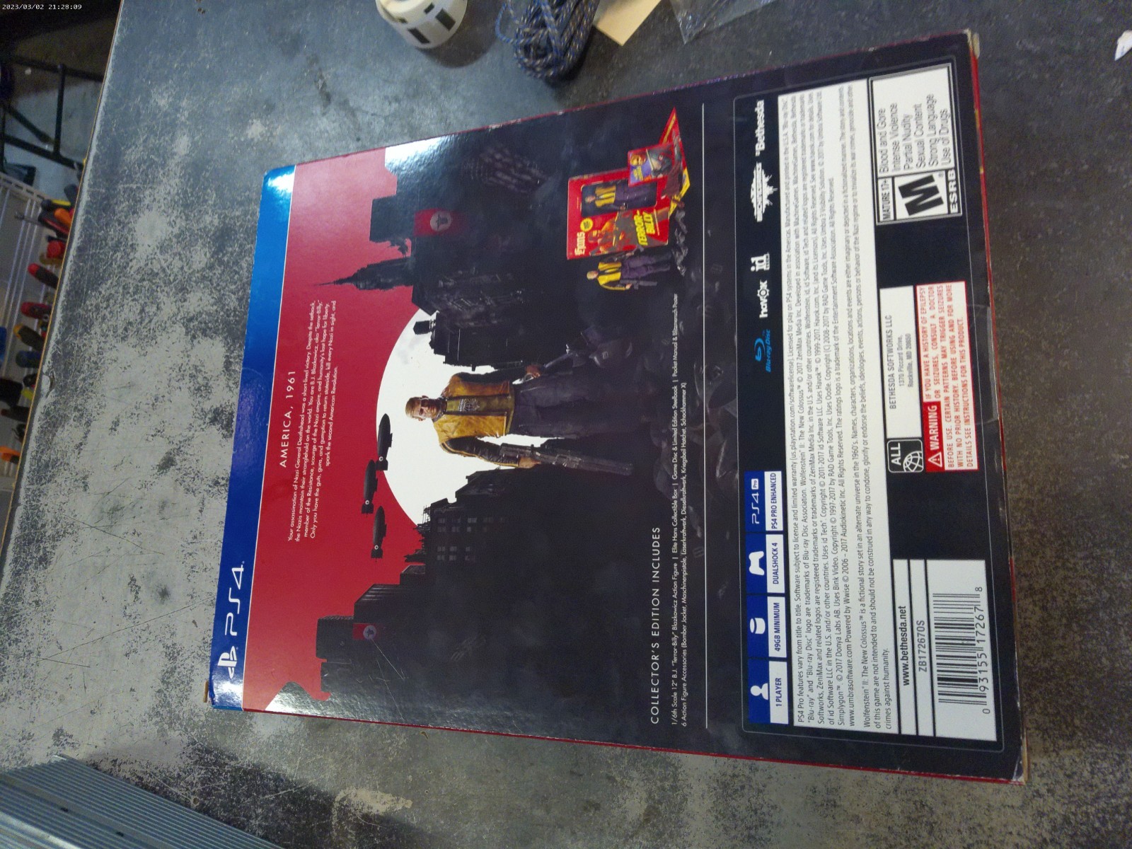 Wolfenstein II: The New Colossus – Collector’s Edition – Playstation PS4