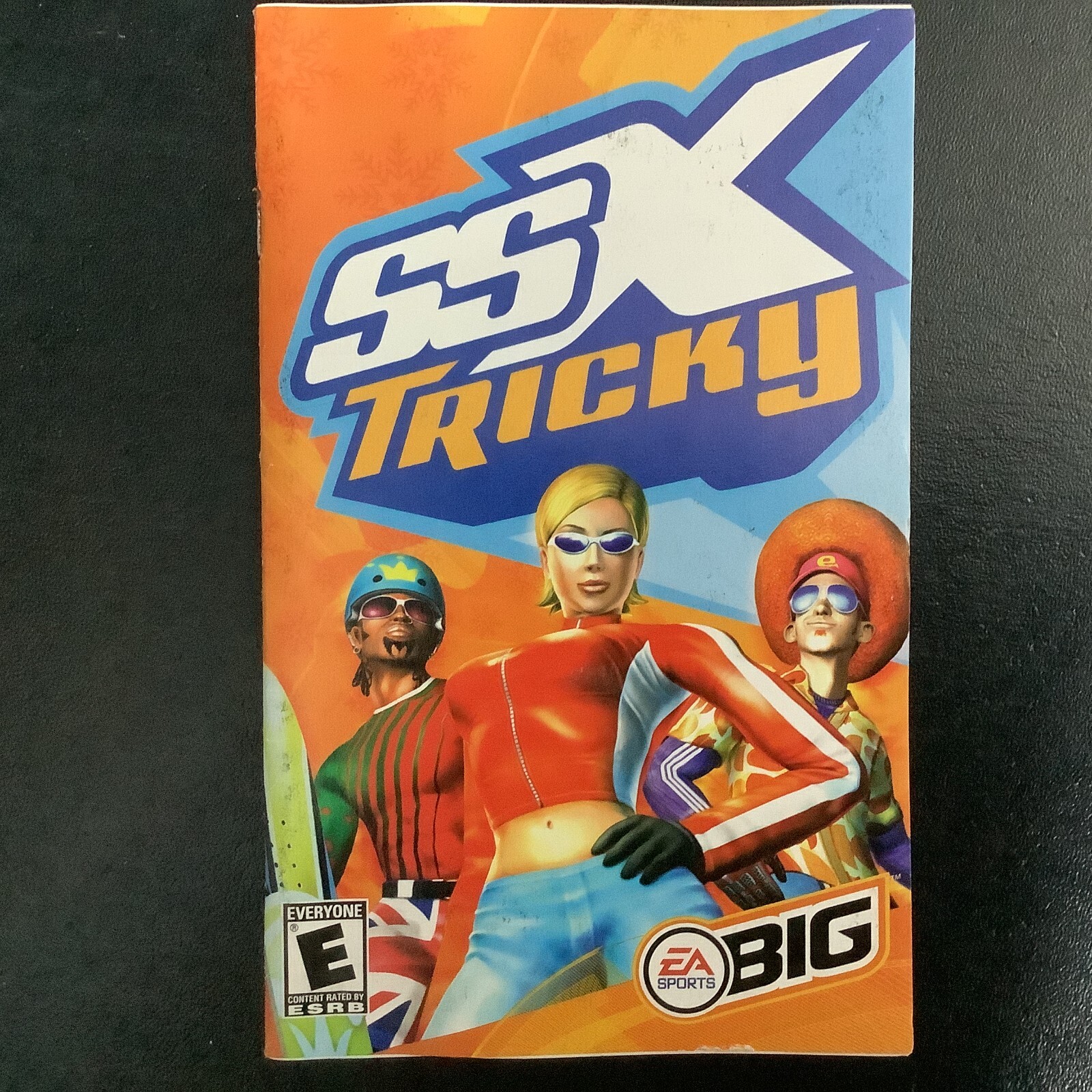 SSX Tricky PS2 PlayStation 2 Instruction Manual Only