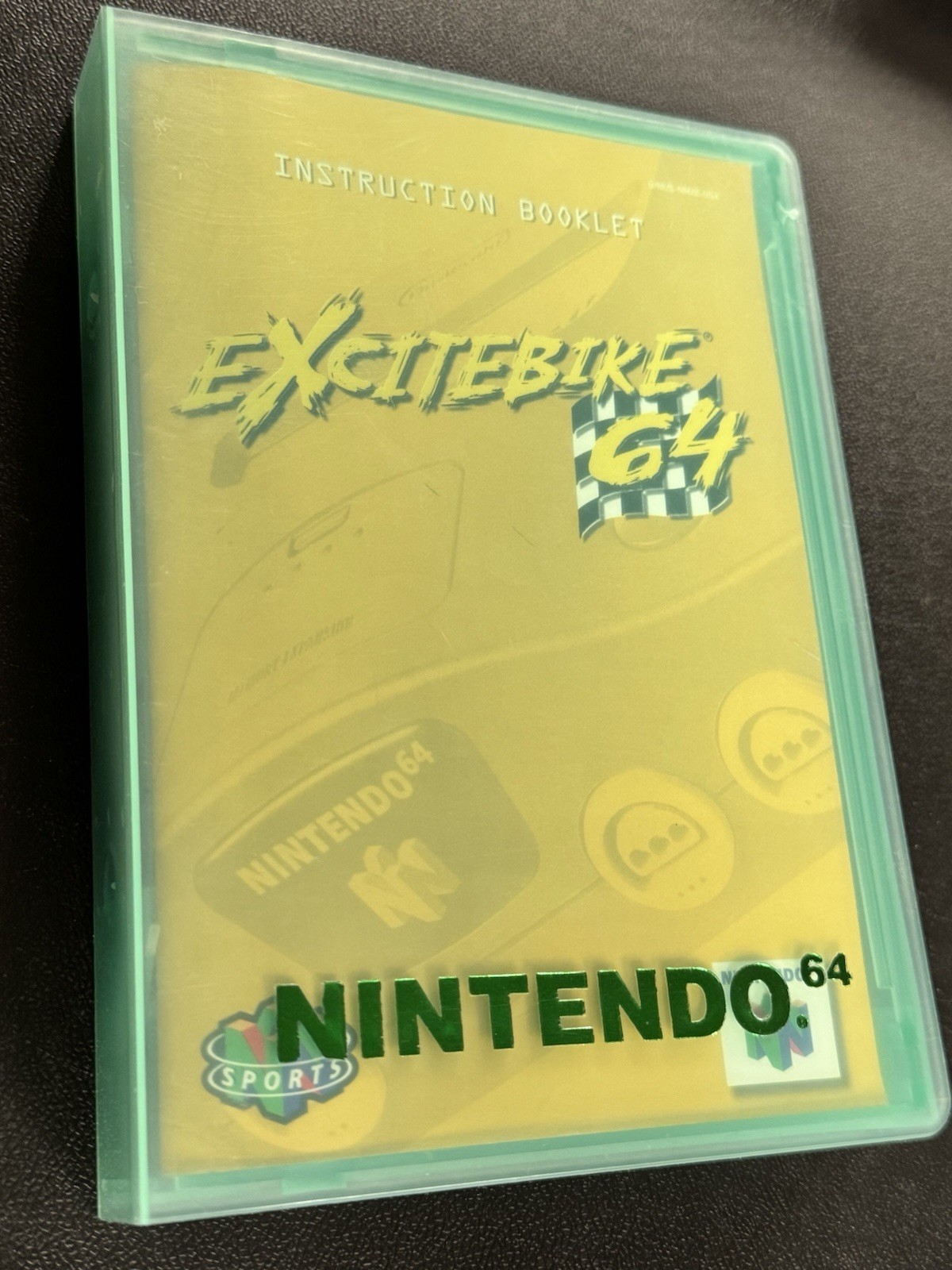 N64 Excitebike – Nintendo 64 – Authentic Game, Manual + Clamshell Case NM Label!