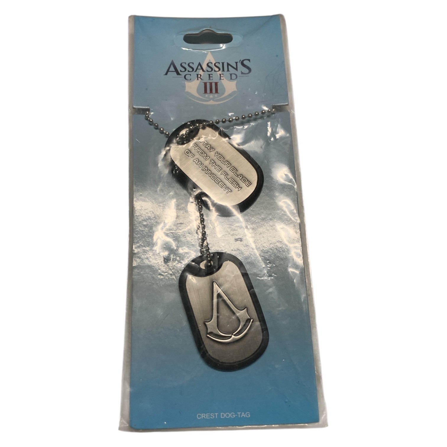 ASSASSINS Creed III – Dog Tag´s from 2012 new in bag