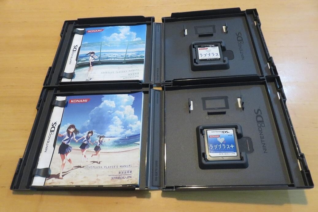 Love Plus & Love Plus + 2Games set Nintendo DS NDS Tested