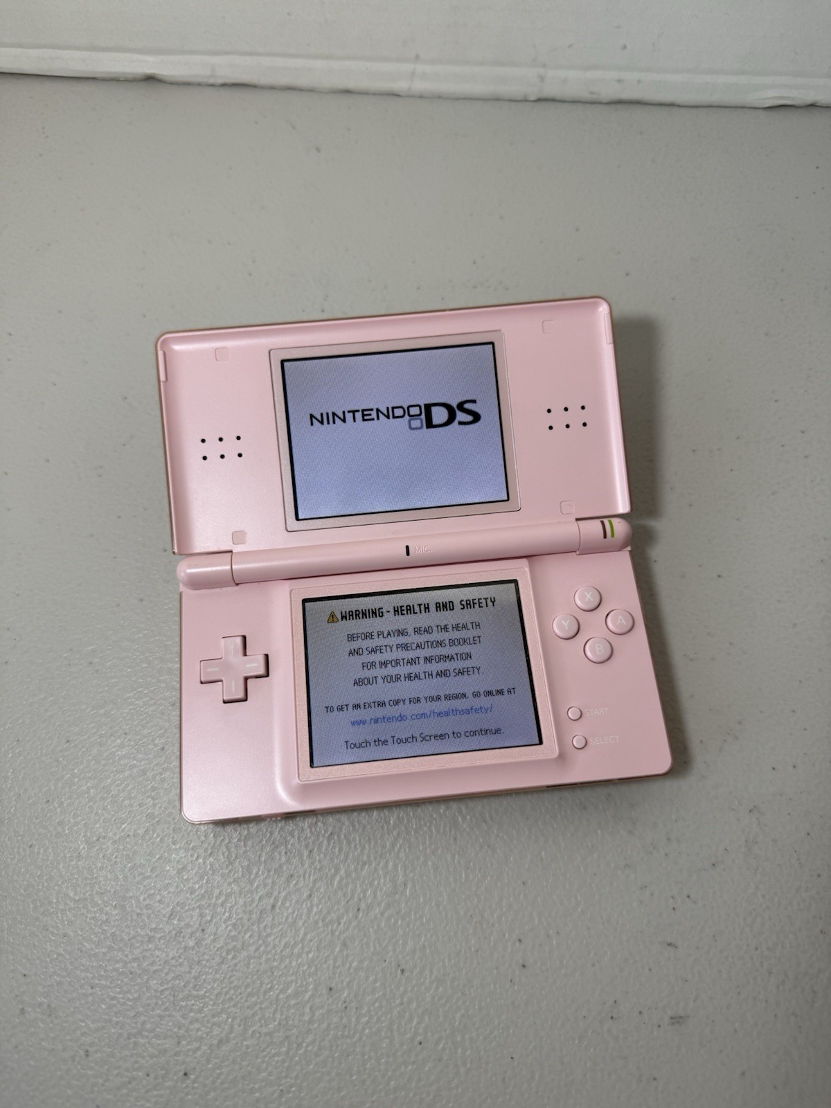 Nintendo DS Lite System Portable Gaming Console – Coral Pink NO CHARGER