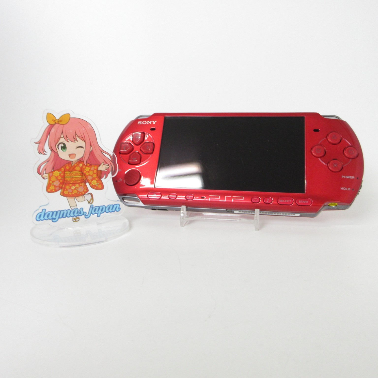 【Very Good】Sony PSP-3000 Radiant Red Console Only No Battery Japan Ver. #TOY08/0
