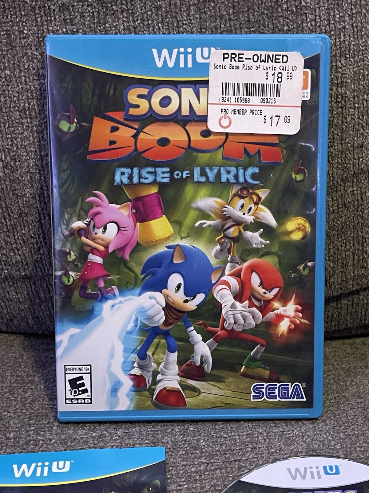Sonic Boom: Rise of Lyric (Nintendo Wii U, 2014)