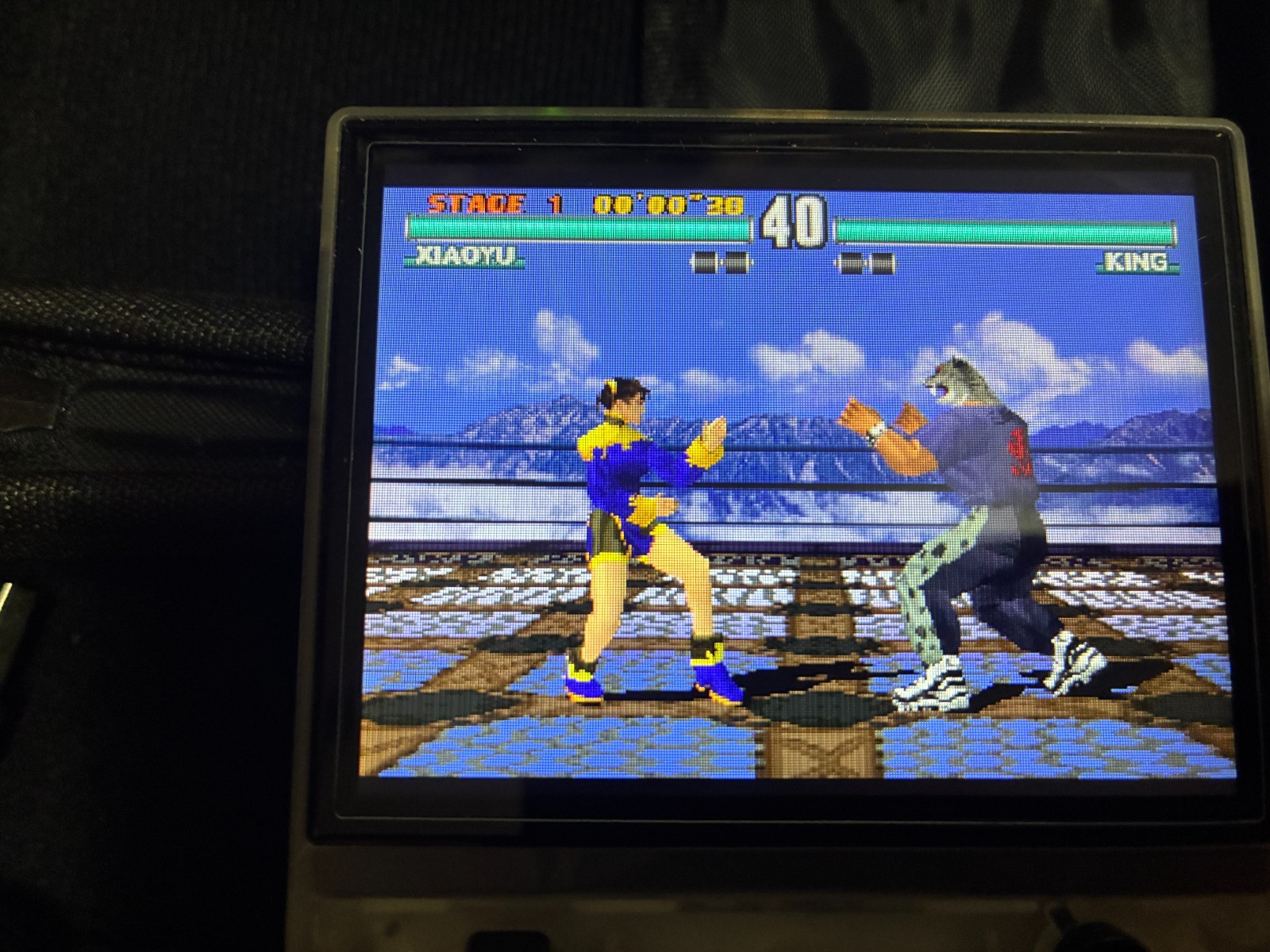 Anbernic RG35XX Retro Handheld Game Console, Dual OS 64GB, Case, 3D printed grip