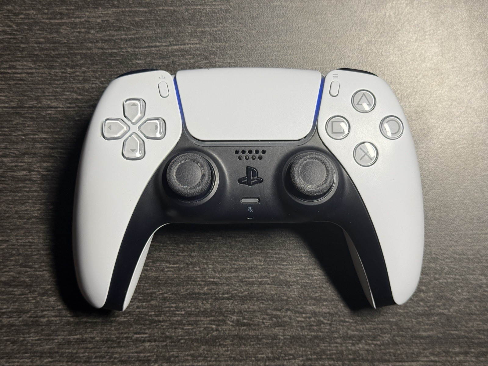 Sony PlayStation 5 PS5 DualSense Wireless Controller White CFI-ZCT1W TESTED