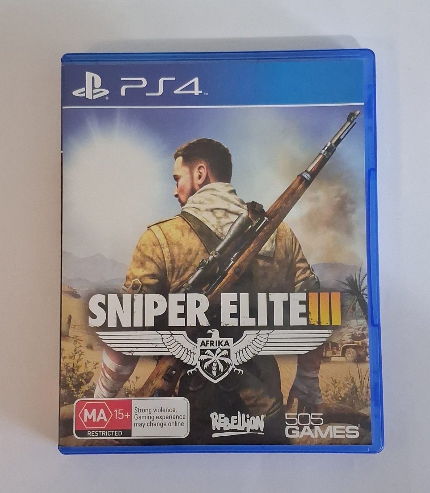 Sniper Elite III PS4 Tested Working Complete Australian Release MA15+