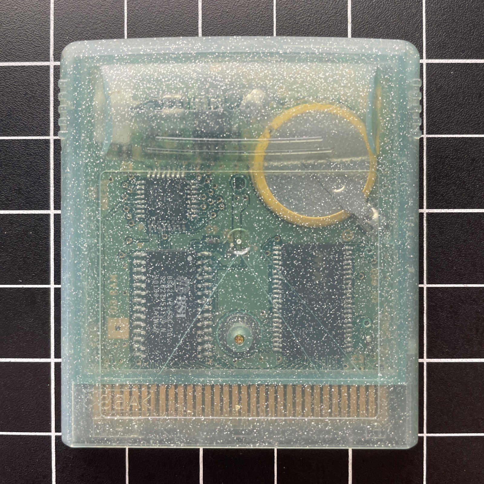 Pokémon: Crystal Version (Game Boy Color, 2001) Working Save Battery / No Label