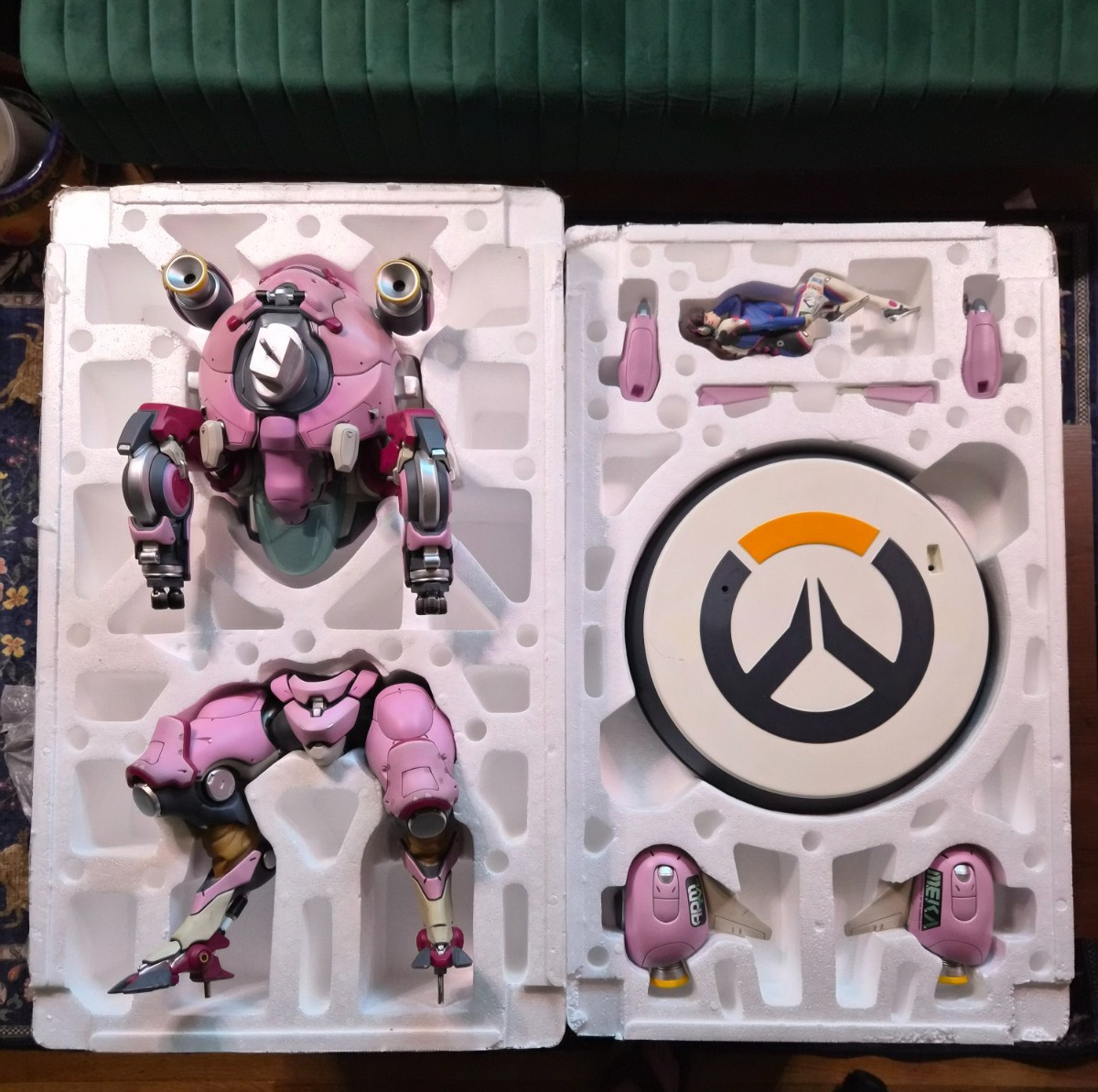 Overwatch D.Va Statue Figure with Box