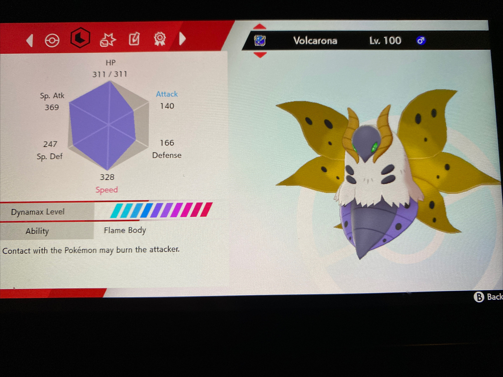 Pokemon Sword And Shield Shiny Volcarona 6IV Battle Ready Fast Delivery